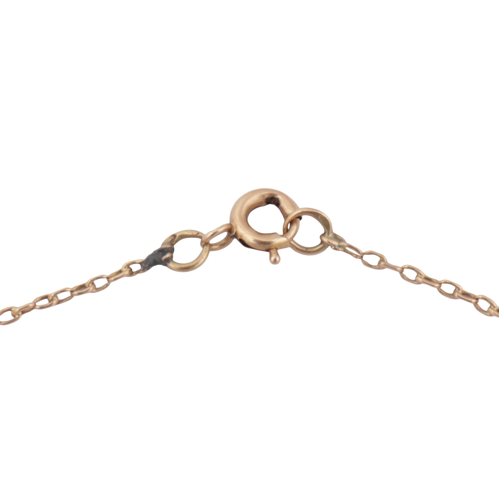 A chain necklace Yellow metal - 2
