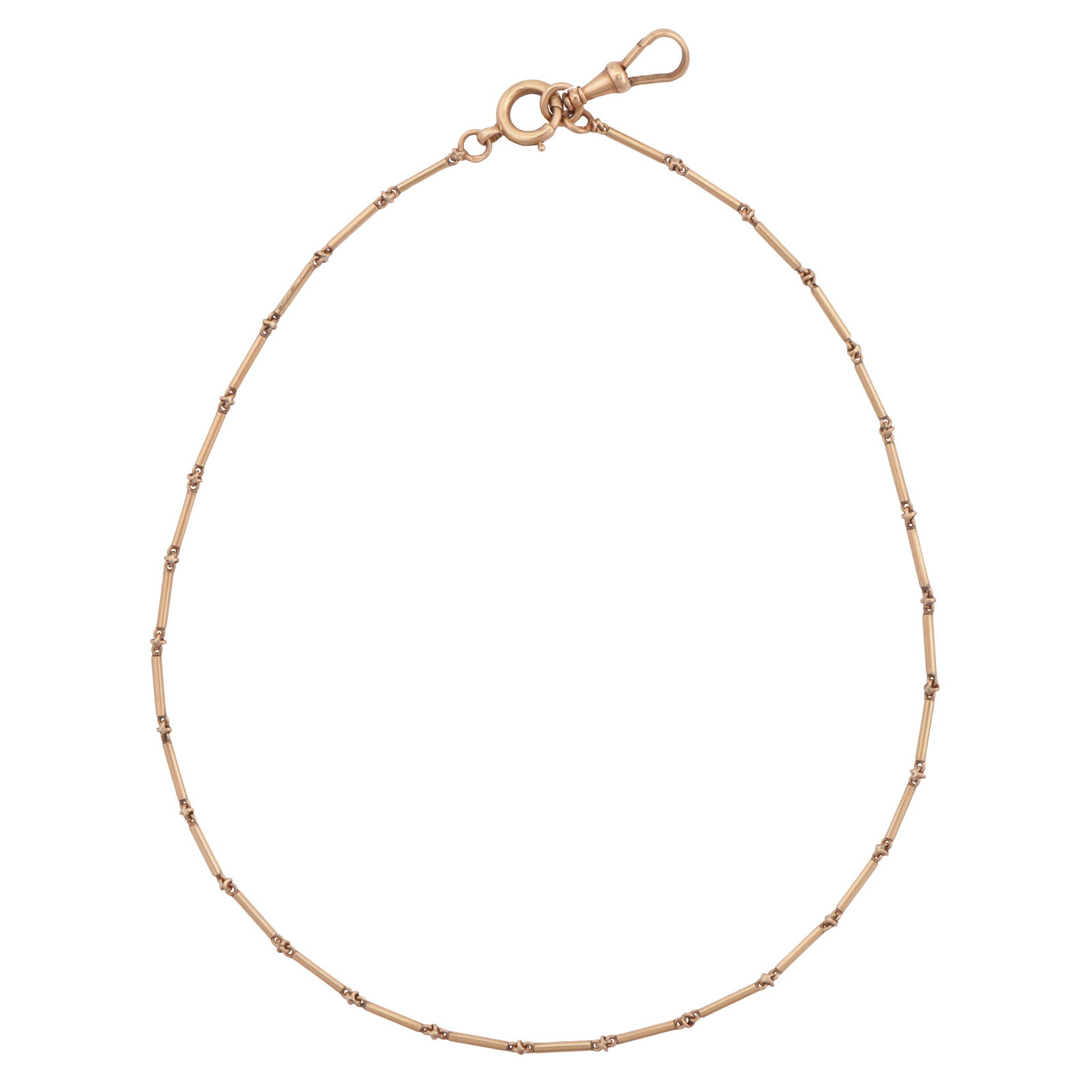 A fancy-link chain Yellow metal (1 of 1)