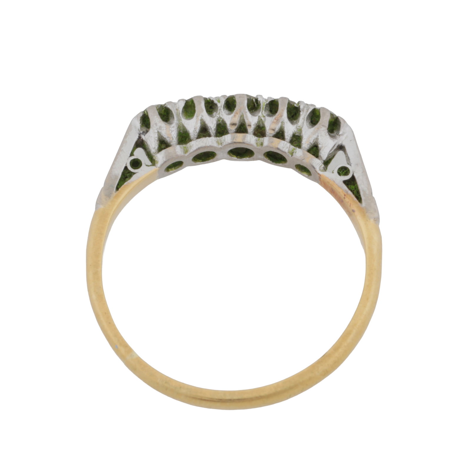 A five-stone diamond ring - 3