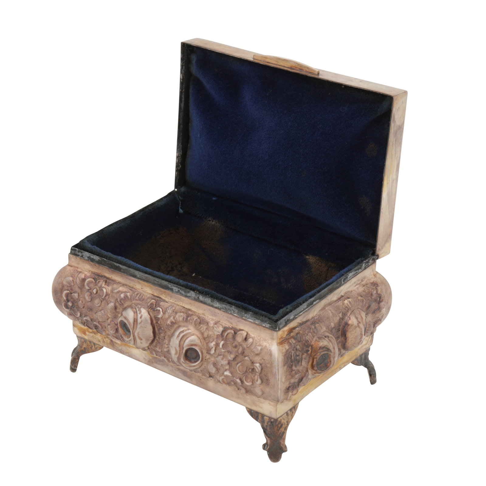 Turkey circa 1980 by Arda A late 20th century 900 standard silver cigarette box - 2
