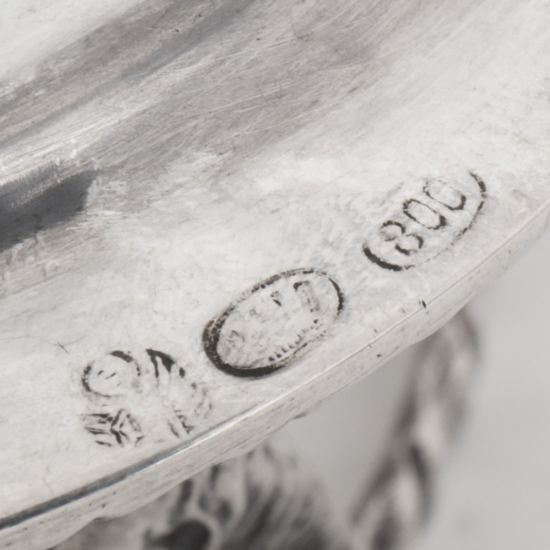 Brescia circa 1960 by Petruzzi and Branca A late 20th century Italian 800 standard silver tea strain - 2