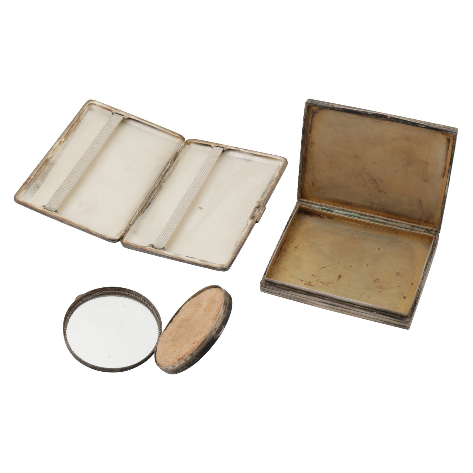 Budapest circa 1930 by AG An early 20th century 800 standard silver cigarette case - 2