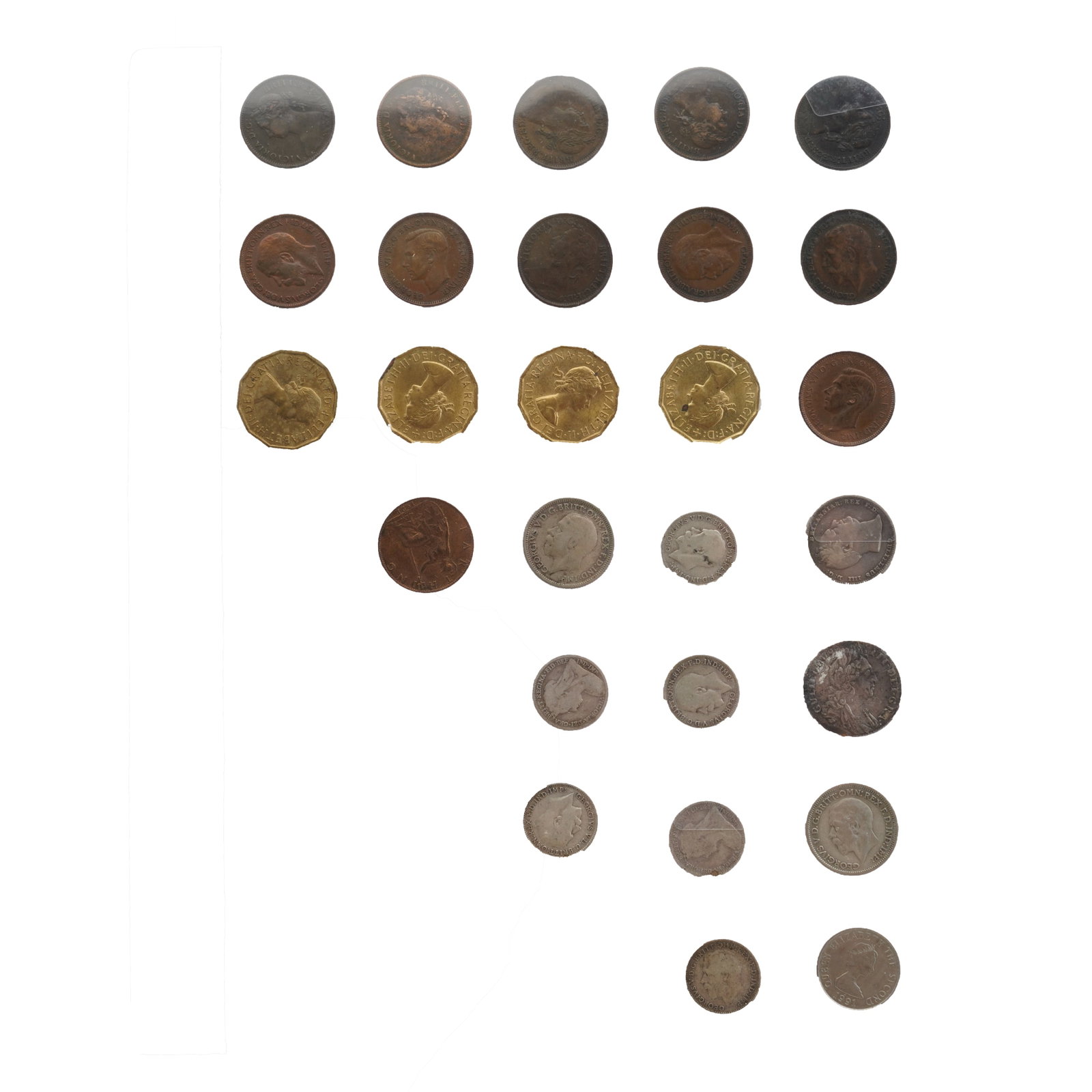 A large folder of coins to include silver examples. - 3