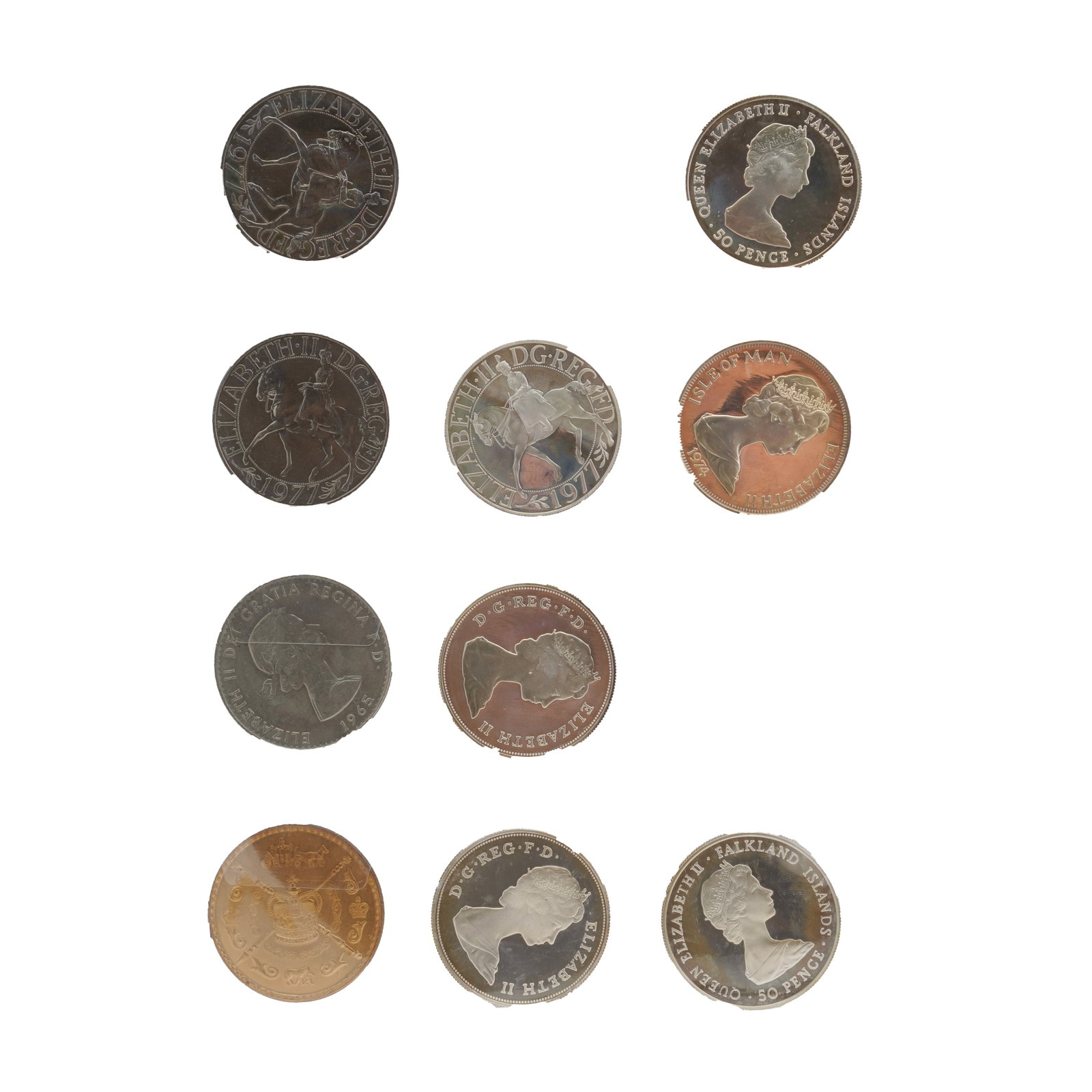 A large folder of coins to include silver examples. - 5
