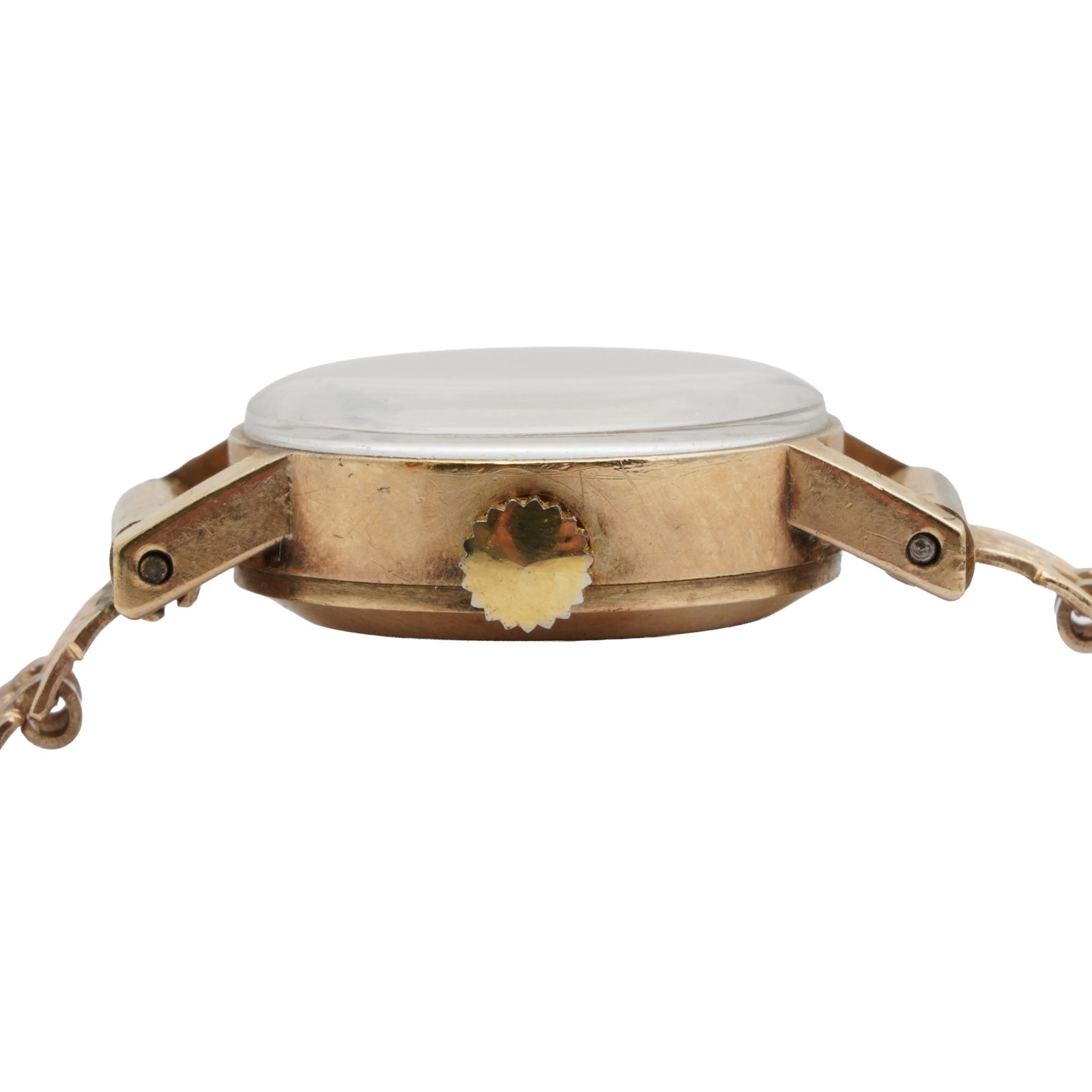 Ladies Omega Bracelet Watch 9K Gold - 2