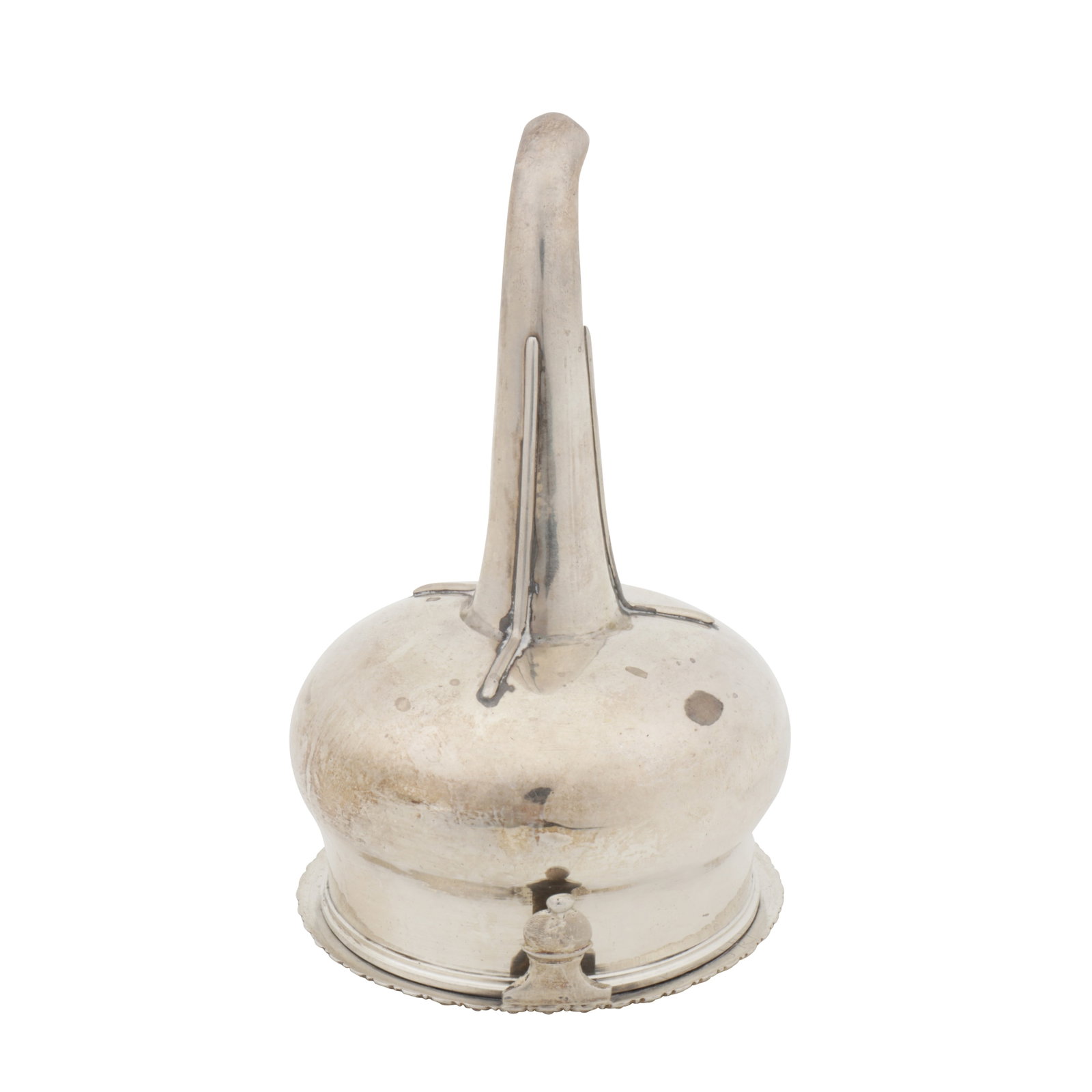 London 1824 by Thomas Johnson A George IV sterling silver wine funnel - 2