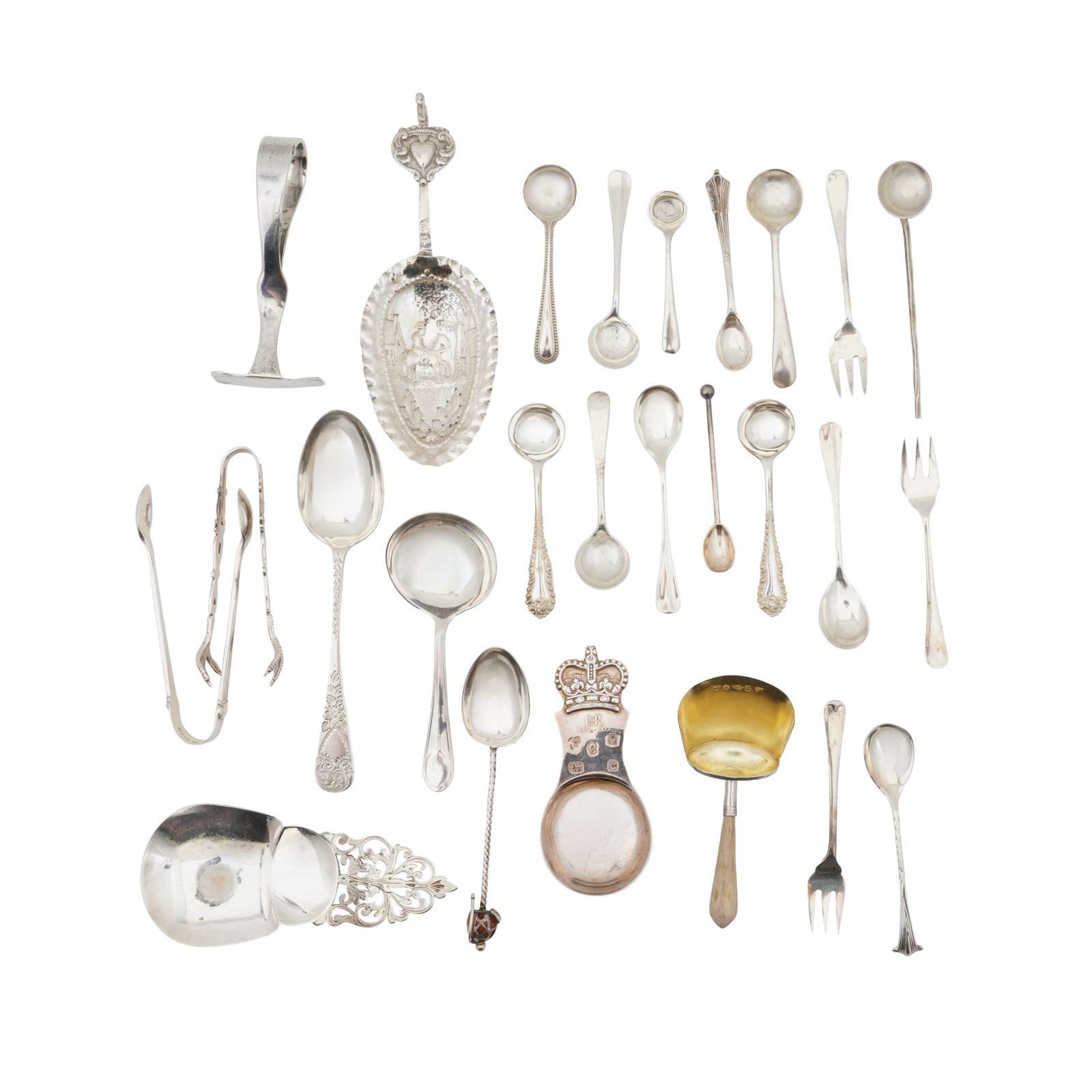 A mixed group of sterling silver flatware (1 of 1)