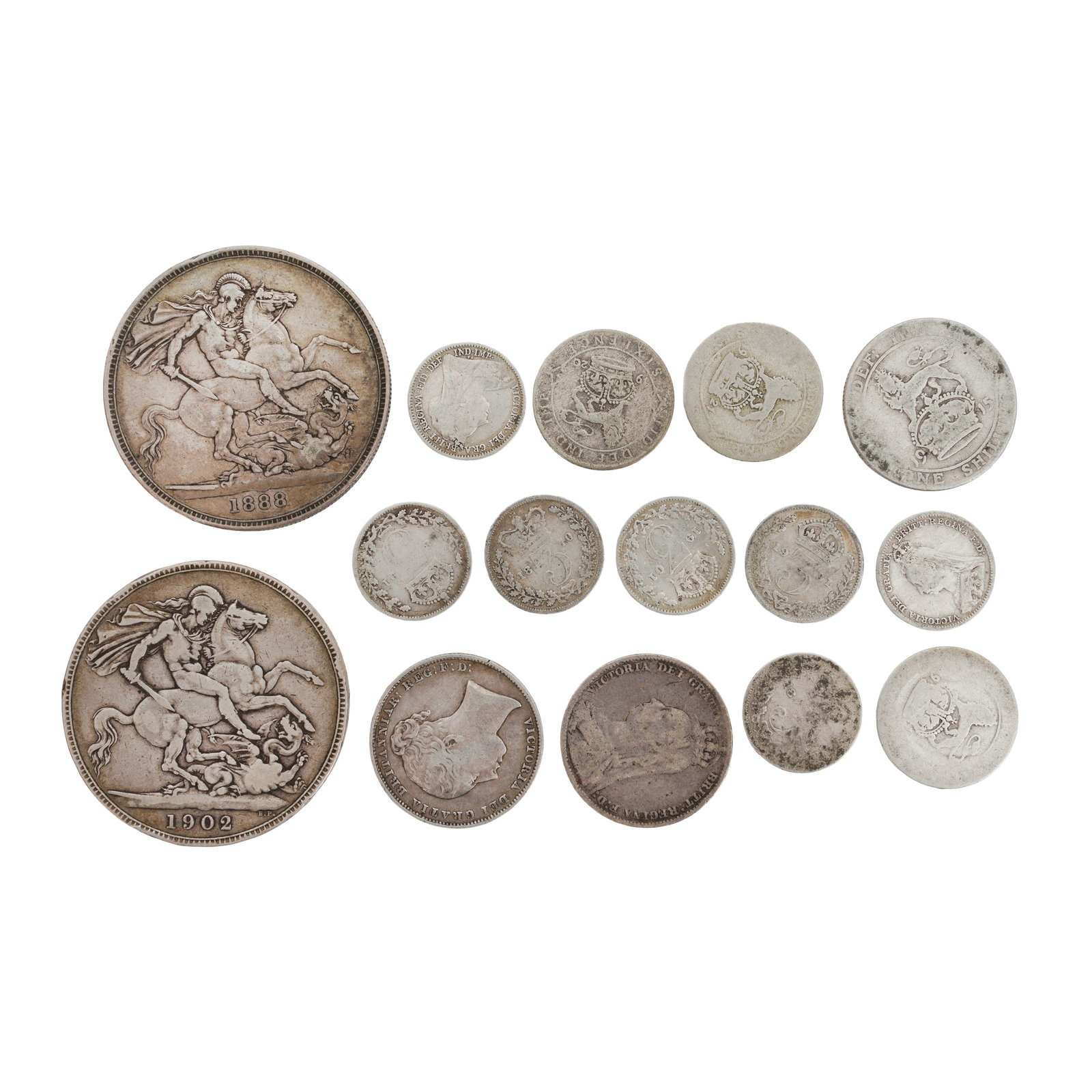 GB Coins- Pre 1920 Sterling Silver (1 of 1)