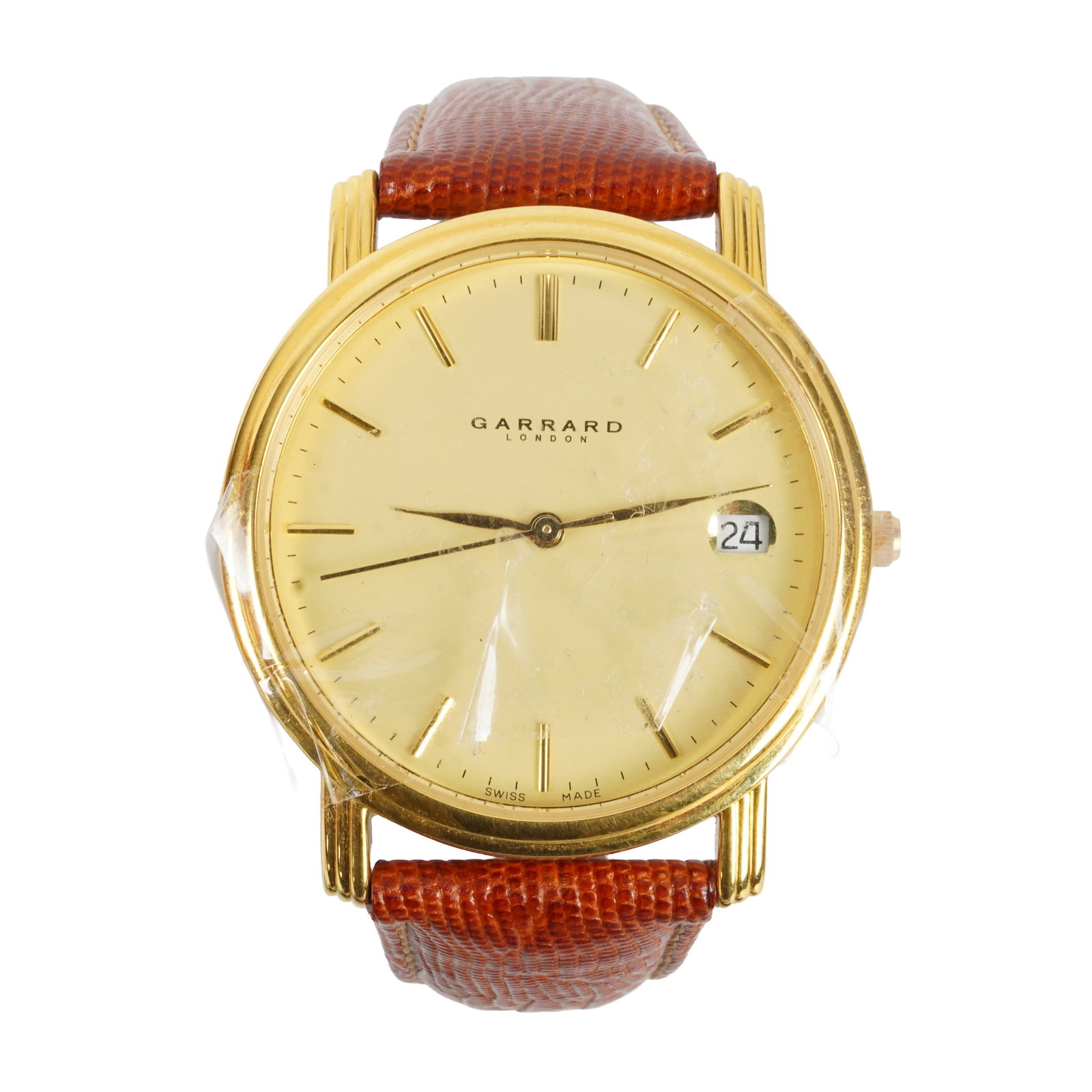 A gentlemen's boxed Garrard quartz wrist watch (1 of 2)