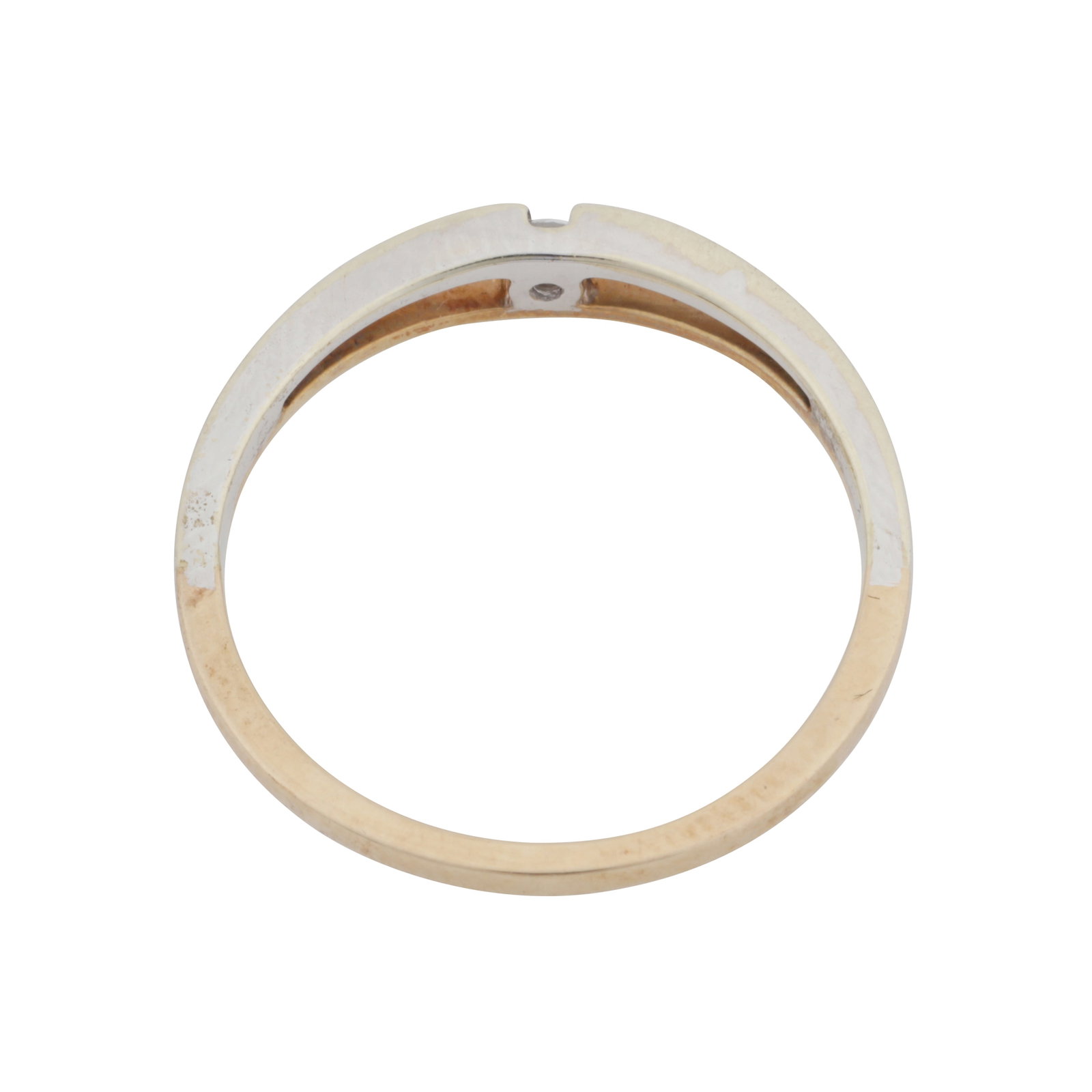 A diamond single stone ring - 3
