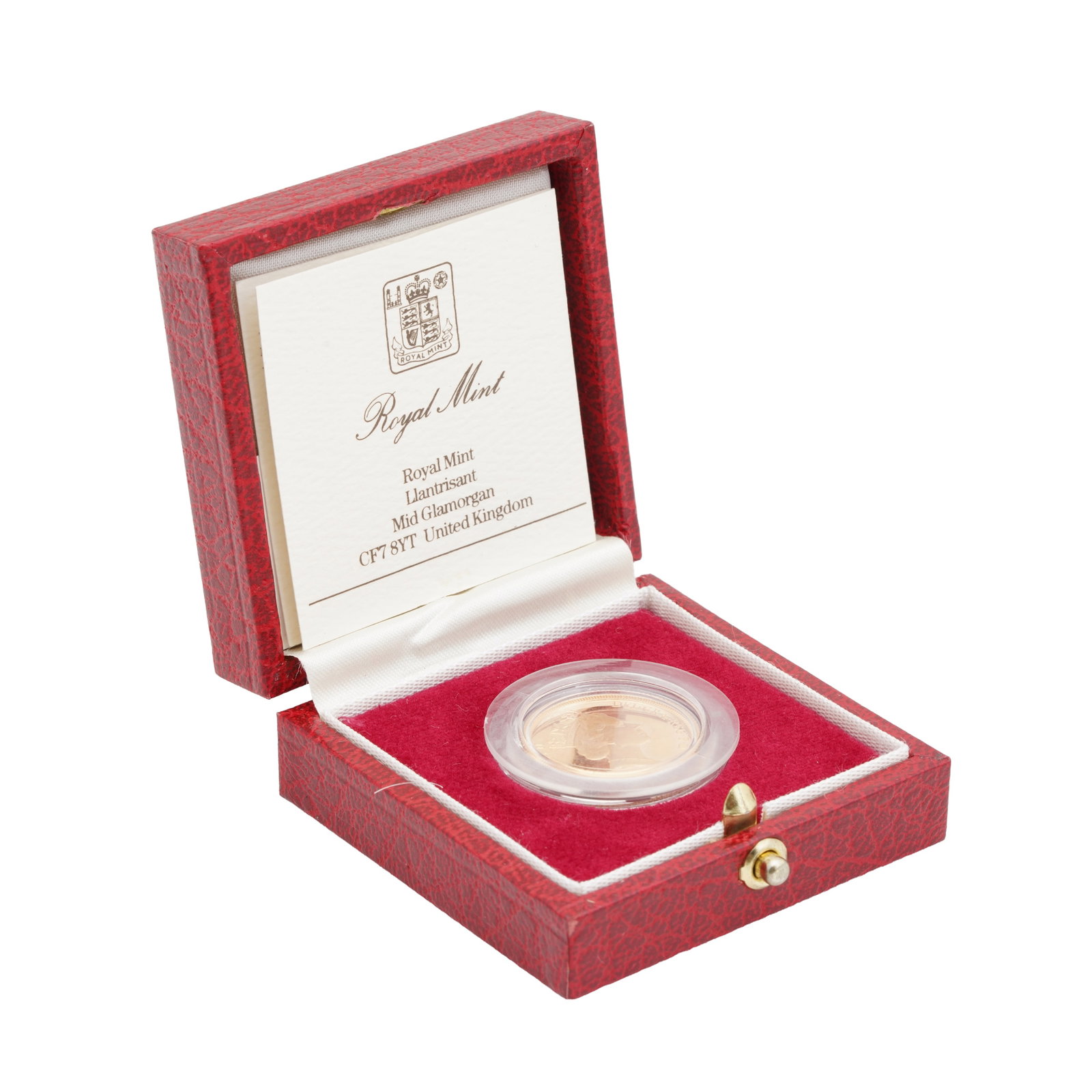 GB Proof Gold Coin- 22ct Full Sovereign (1 of 3)