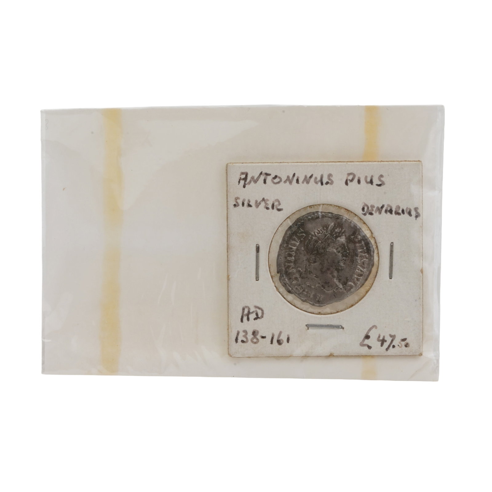 Roman Silver Coins: Roman Silver Coins Antonius Pius silver Denarius (AD 138-161) a Gordian III silver Antoninianus (AD 238-244) and a Trajan Denarius (AD 98-117)