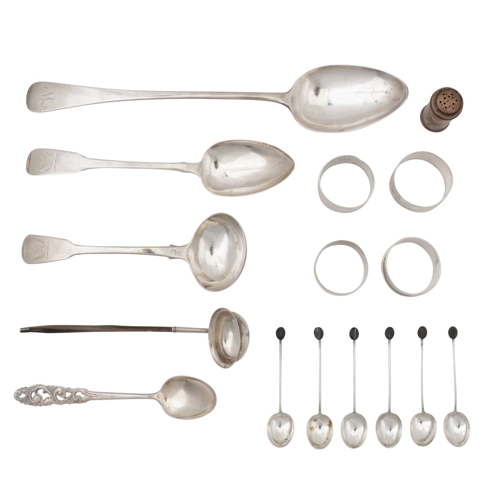 London 1822 by William Eley and William Fearn A George IV sterling silver basting spoon (1 of 1)