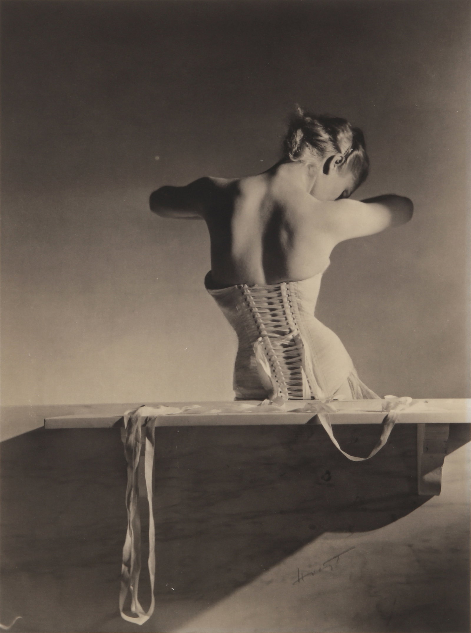 Horst P. Horst (1906-1999) Mainbocher Corset, Paris, 1939 (1 of 3)