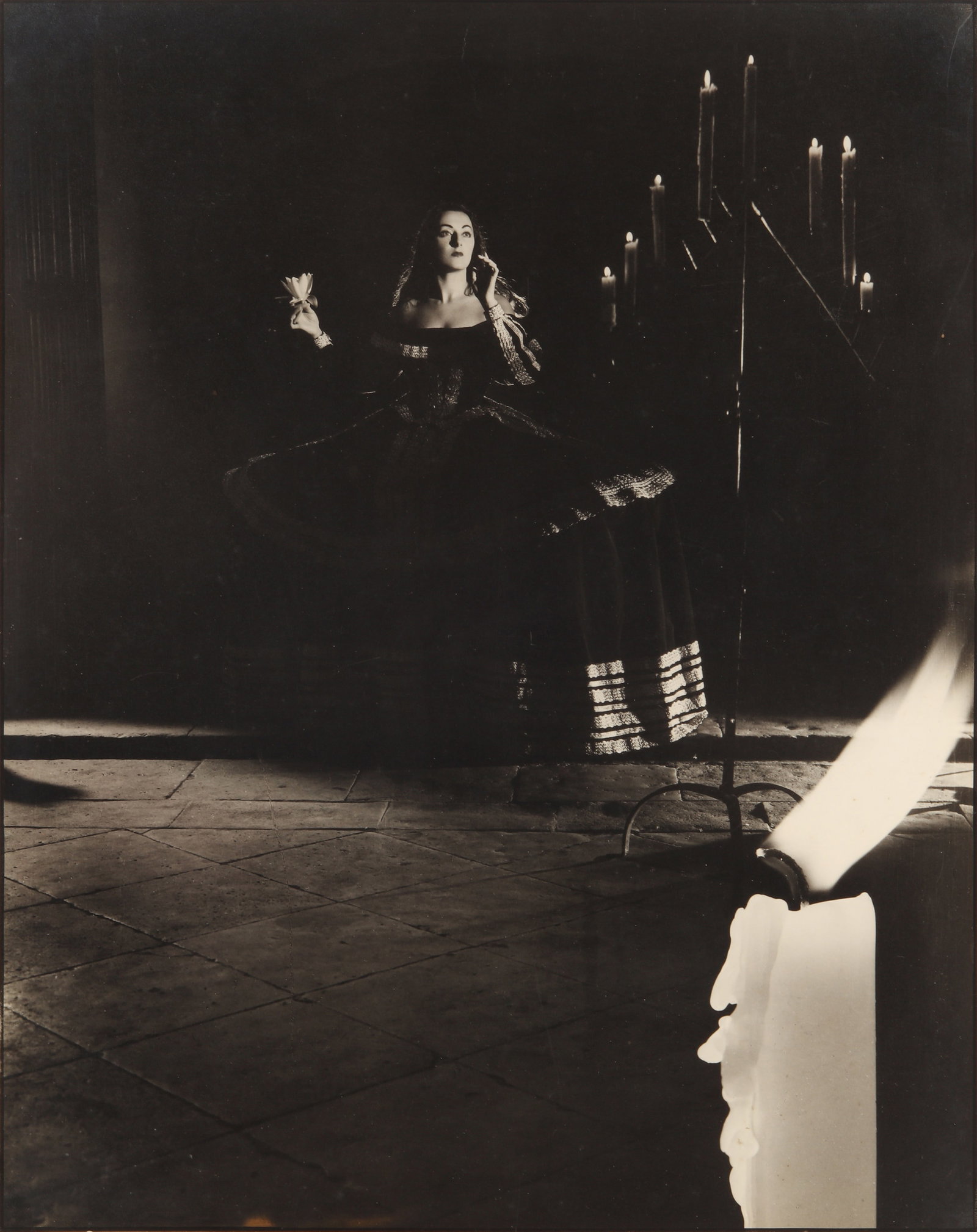 § Angus McBean (1904-1990) Marika Rivera Dancing to Ravel's 'Pavane to a Dead Infanta', c.1950 (1 of 3)