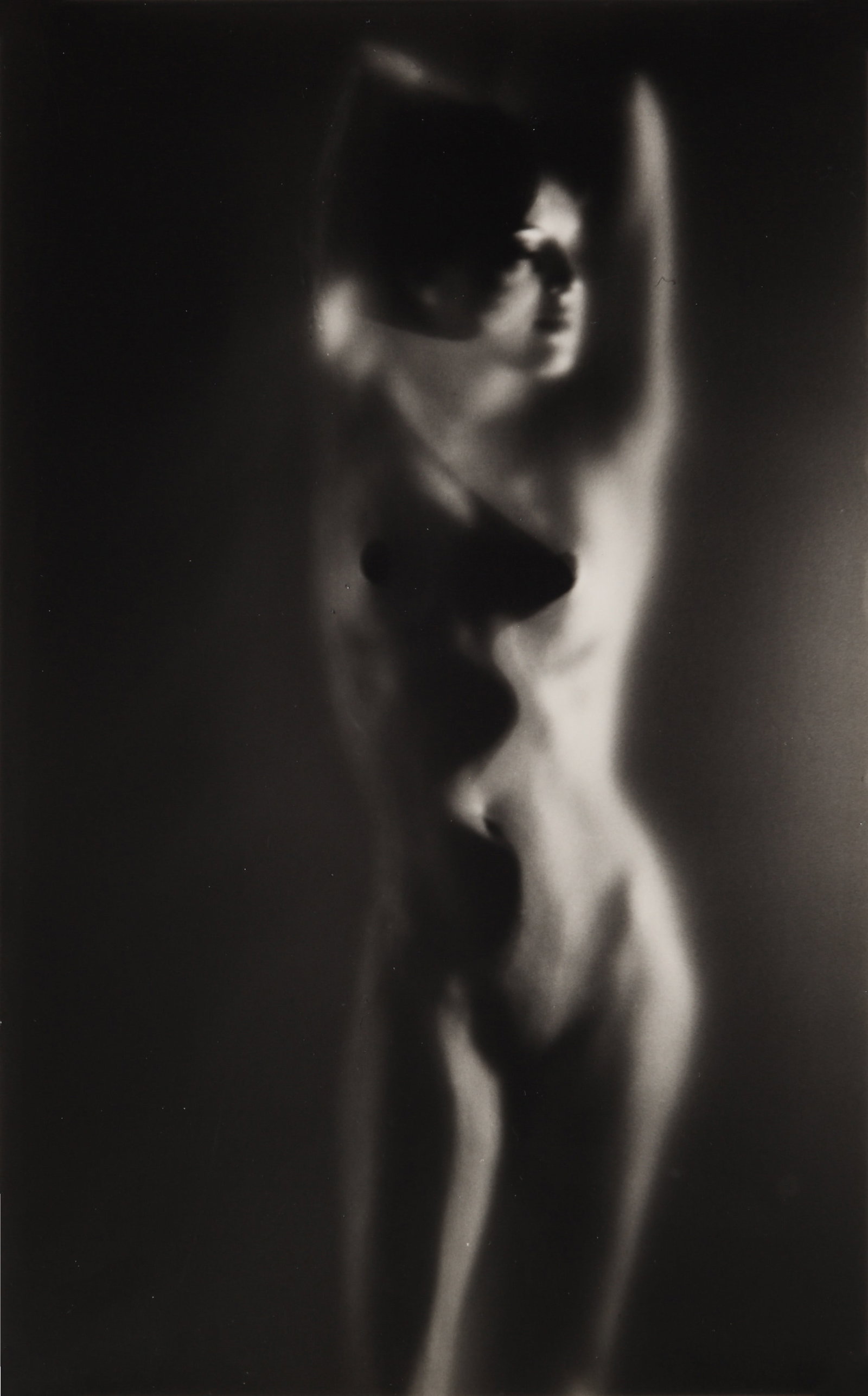 § Ruth Bernhard (1905-2006) Luminous Body, 1962: Vintage silver gelatin print, image/sheet size 24 x 15cm, with Bernhard's Clay Street San Francisco credit stamp verso. Provenance:From the collection of French photographer, curator, and publisher Da