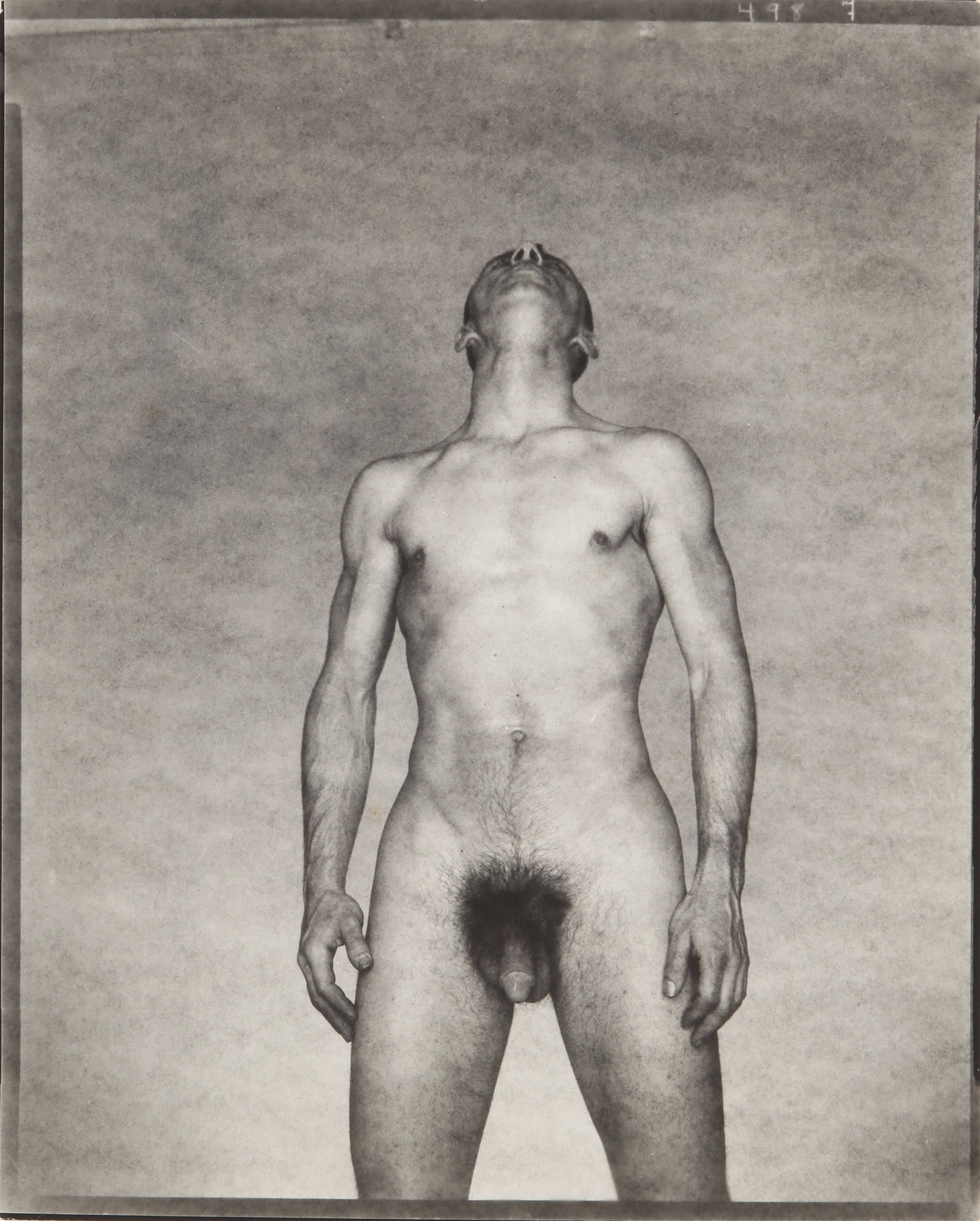 George Platt Lynes (1907 - 1955) Ted Starkowski, 1950s: Vintage silver gelatin, image/sheet size 25 x 20cm, numbered in unknown hand in pencil verso. Provenance:Galerie David Guiraud, Paris Private Collection