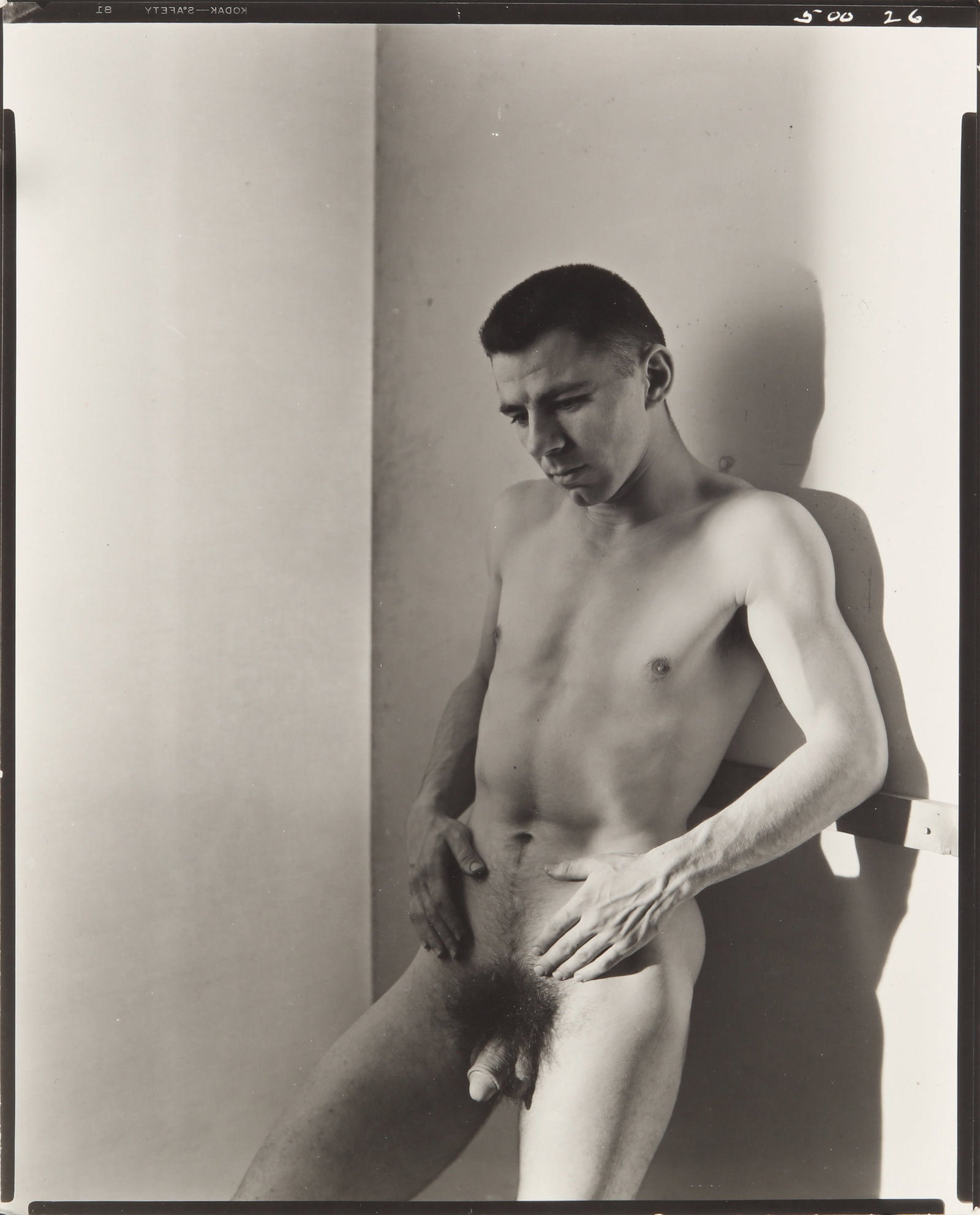 George Platt Lynes (1907 - 1955) Ted Starkowski, 1950s: Vintage silver gelatin, image/sheet size 25 x 20.2cm. Provenance:Galerie David Guiraud, Paris Private Collection