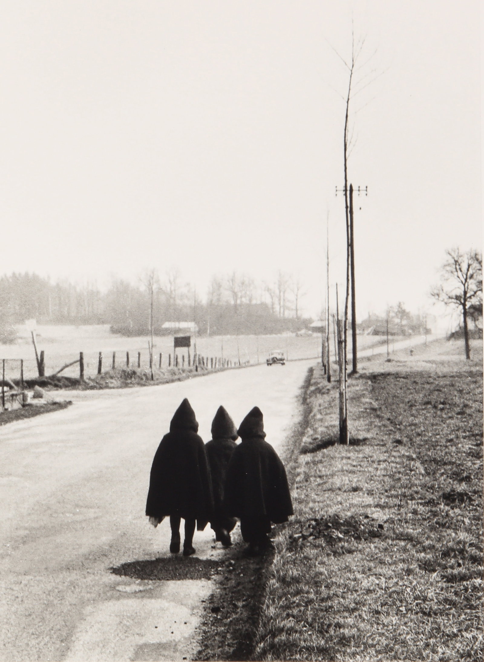 § Willy Ronis (1910-2009) Lorraine, 1954: Silver gelatin print, printed 2001, image size 30 x 21.5cm, sheet size 40 x30.5cm, signed by the photographer in ink lower margin recto, titled and dated by the photographer in pencil verso, with the 