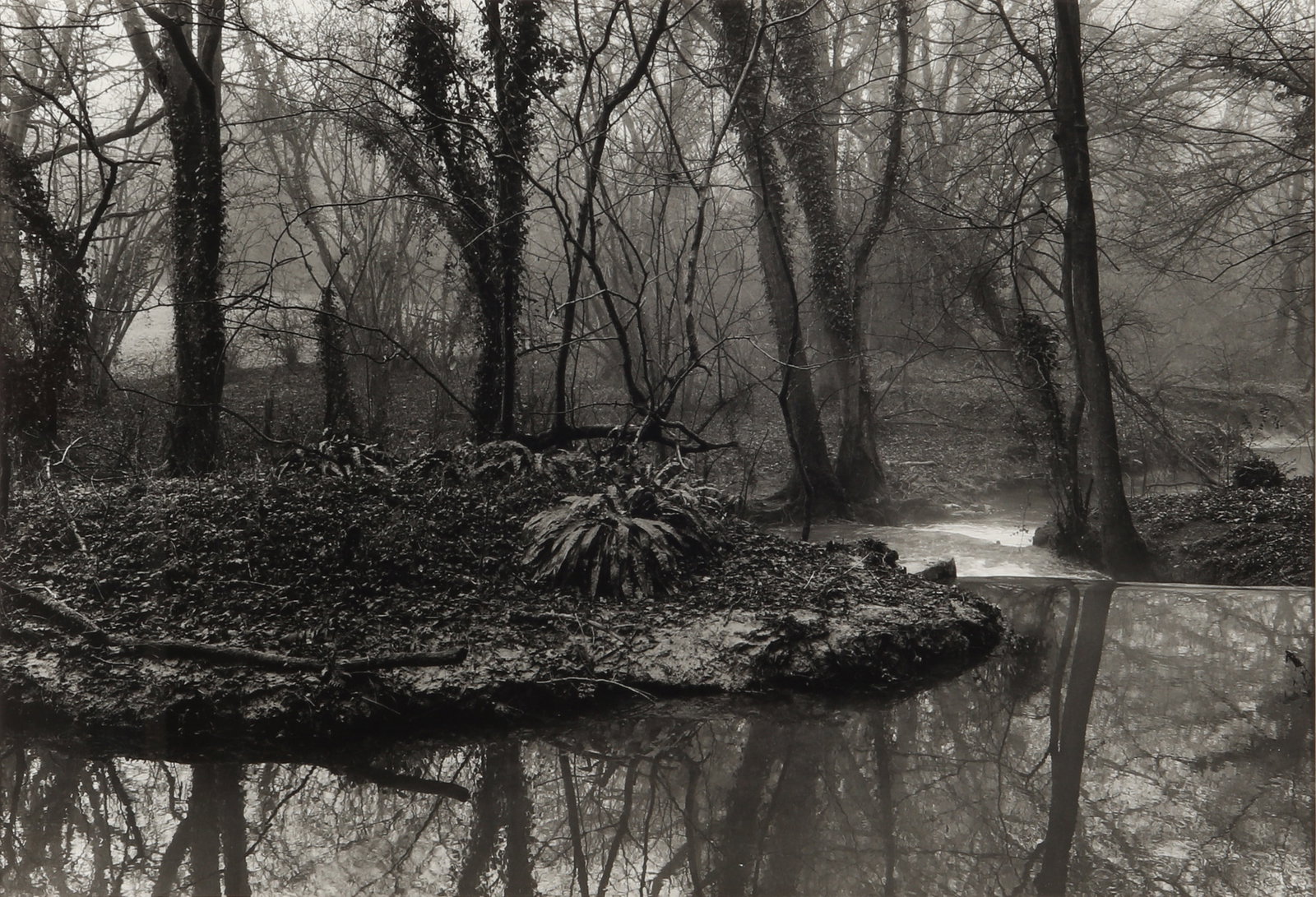 § Don McCullin (b.1935) Westcombe Somerset, c.1990s: Silver gelatin print, printed later, image size 36 x 54.5cm, sheet size 50.5 x 61cm, signed and titled by the photographer in pencil verso and lower margin mount recto. Framed, frame size 65.5 x 82cm.