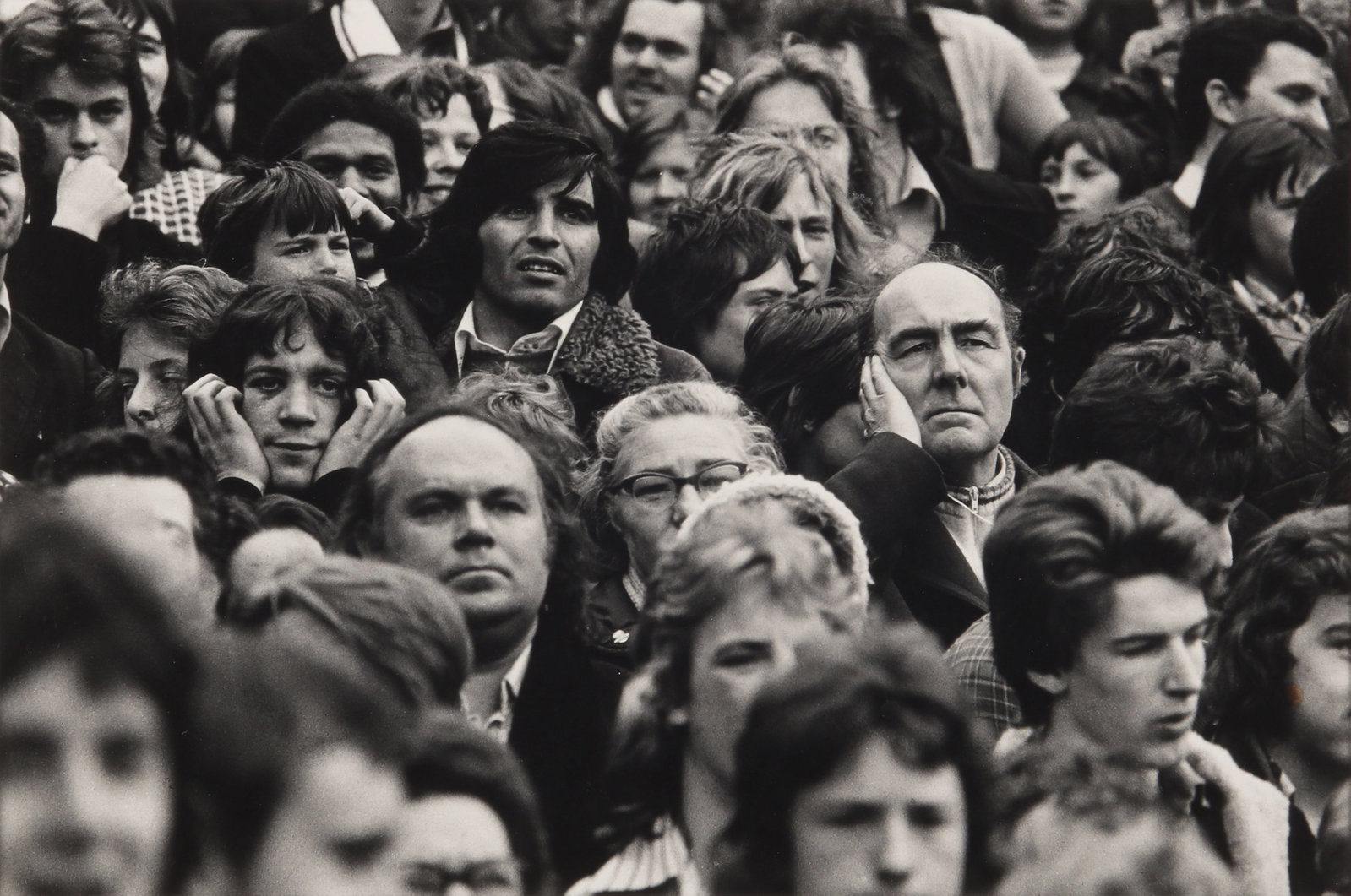 Nick Hedges (b.1943) Spurs Crowd, 1975 (1 of 3)