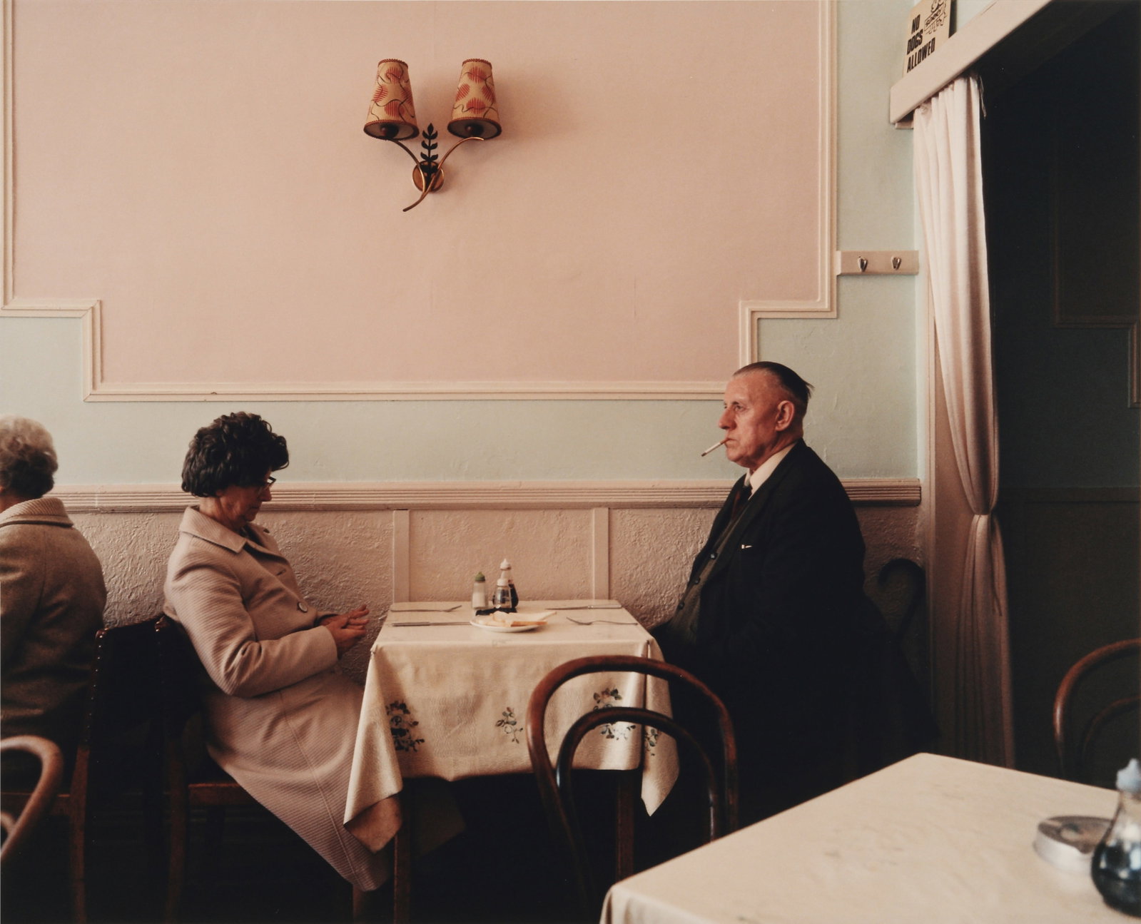 § Martin Parr (1952-2025) New Brighton, Merseyside [The Last Resort], 1983-1985: Chromogenic print, printed 2003, image size 42 x 52cm, sheet size 50.5 x 60.5cm, signed, titled, and dated by the photographer in ink verso. Framed, frame size 58 x 67.5cm. Provenance:Acquired by the 