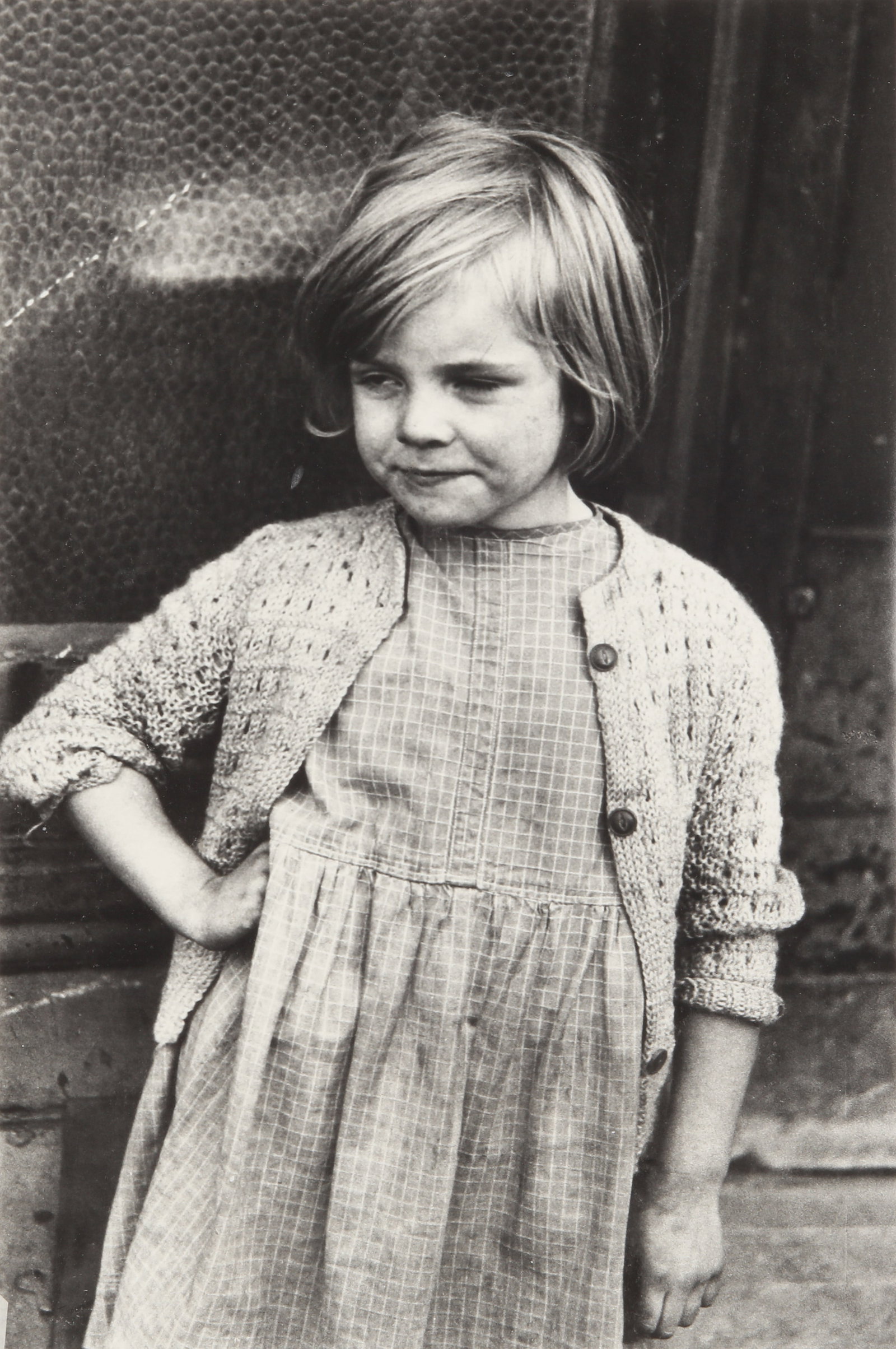 § Roger Mayne (1929-2014) Young-Old, Southam Street, North Kensington, 1957: Vintage silver gelatin print, image size 28 x 18.5cm, sheet size 29 x 19.6cm, titled and dated by the photographer in pencil verso, with Mayne's credit stamp verso. A print of this image is held by th