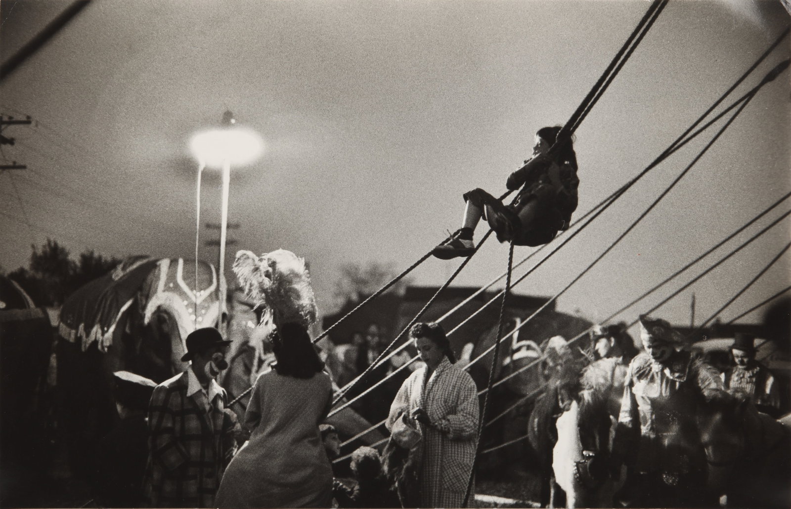 Bruce Davidson (b.1933) Circus Performers, Behind the Scenes, 1958 (1 of 2)