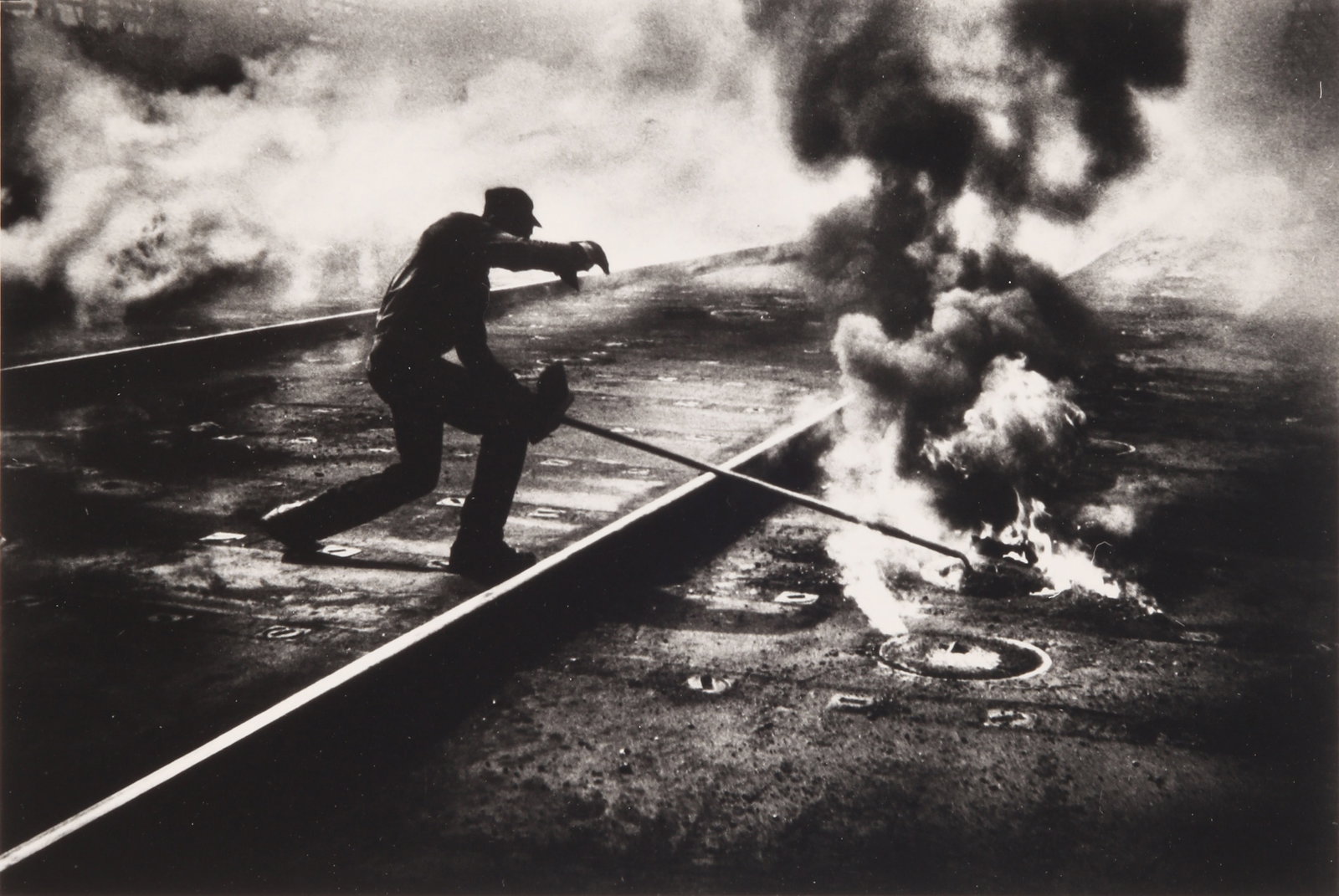 W. Eugene Smith (1918-1978) Steel Plant, Pittsburgh, Pennsylvania, 1955 (1 of 3)
