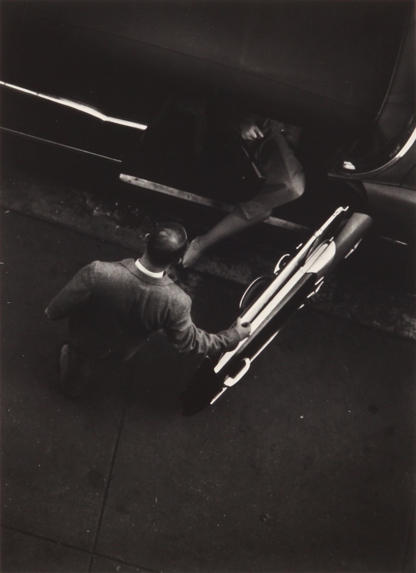 W. Eugene Smith (1918-1978) Untitled from the essay “As From my Window...??, 1957-58: Silver gelatin print, printed 1960s, image size 35 x 25.5cm, sheet size 35.5 x 28cm, annotated in pencil verso, with photographer’s stamp verso. Provenance:Michael Hoppen Gallery
