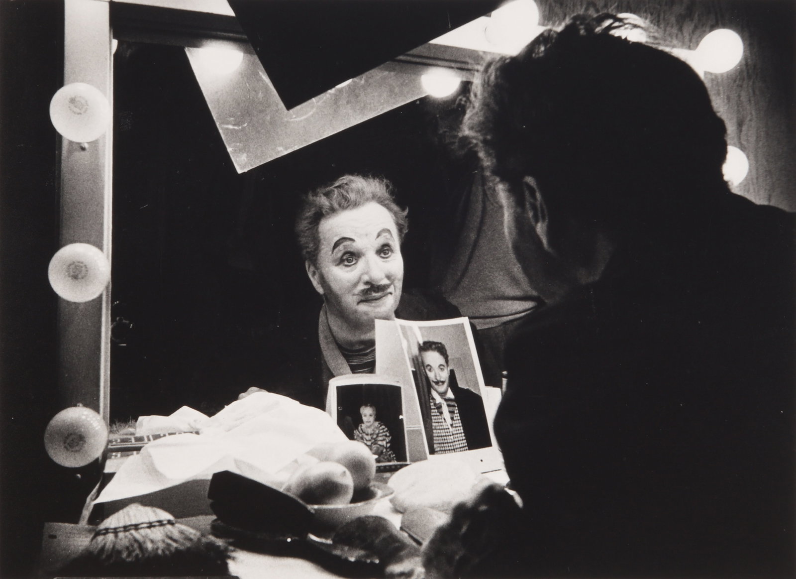 W. Eugene Smith (1918-1978) Charlie Chaplin on the Set of "Limelight", Hollywood, 1952 (1 of 3)