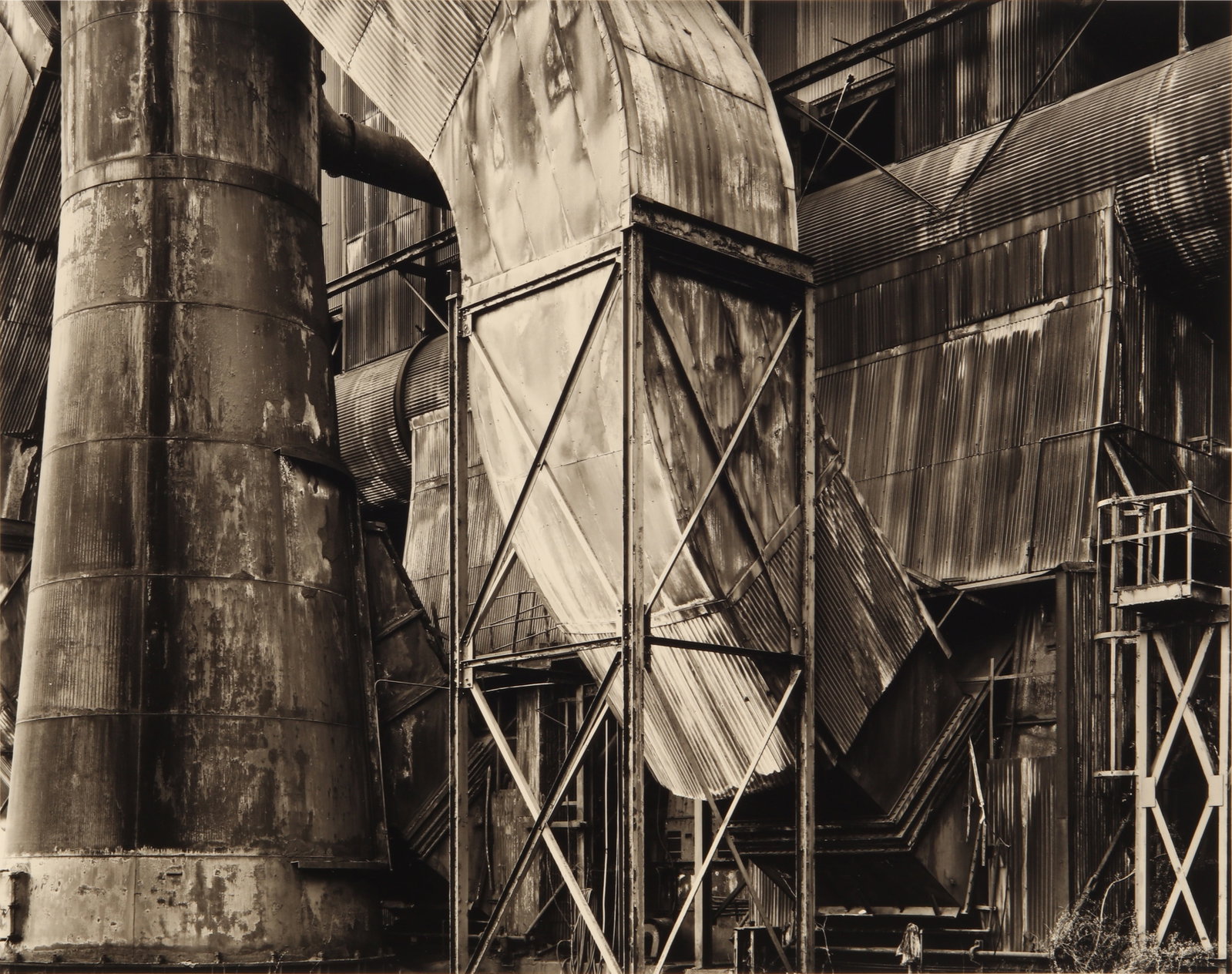 Robert Bourdeau (1931-2011) Steel Plant, Pennsylvania, 1996 (1 of 3)
