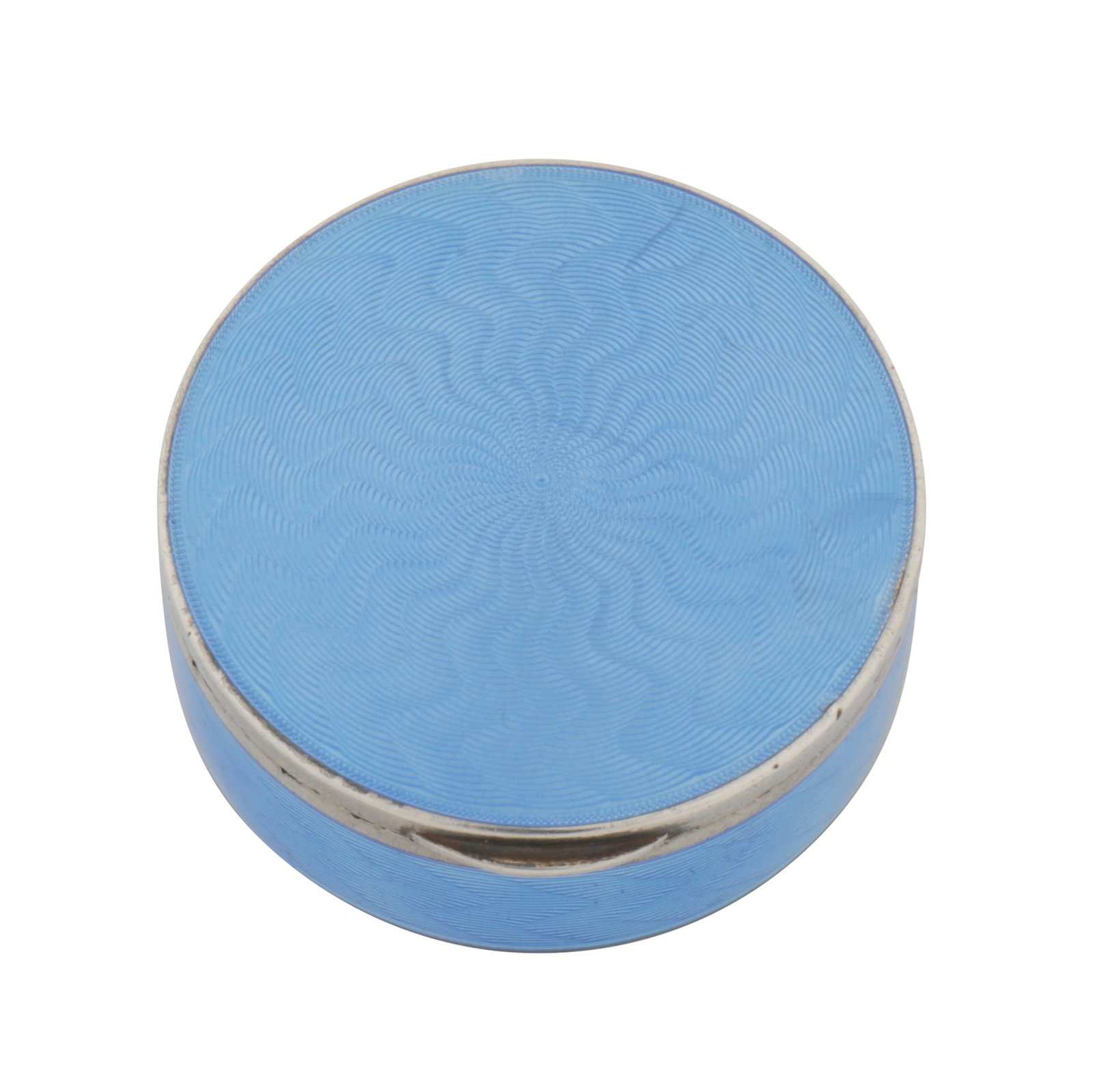 Possibly Austrian circa 1920 An early 20th century 935 standard silver pill box (1 of 5)