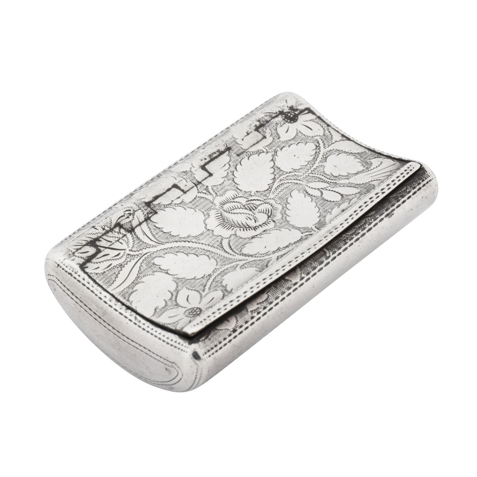 Birmingham 1809 by William Pugh A George III sterling silver snuff box (1 of 4)