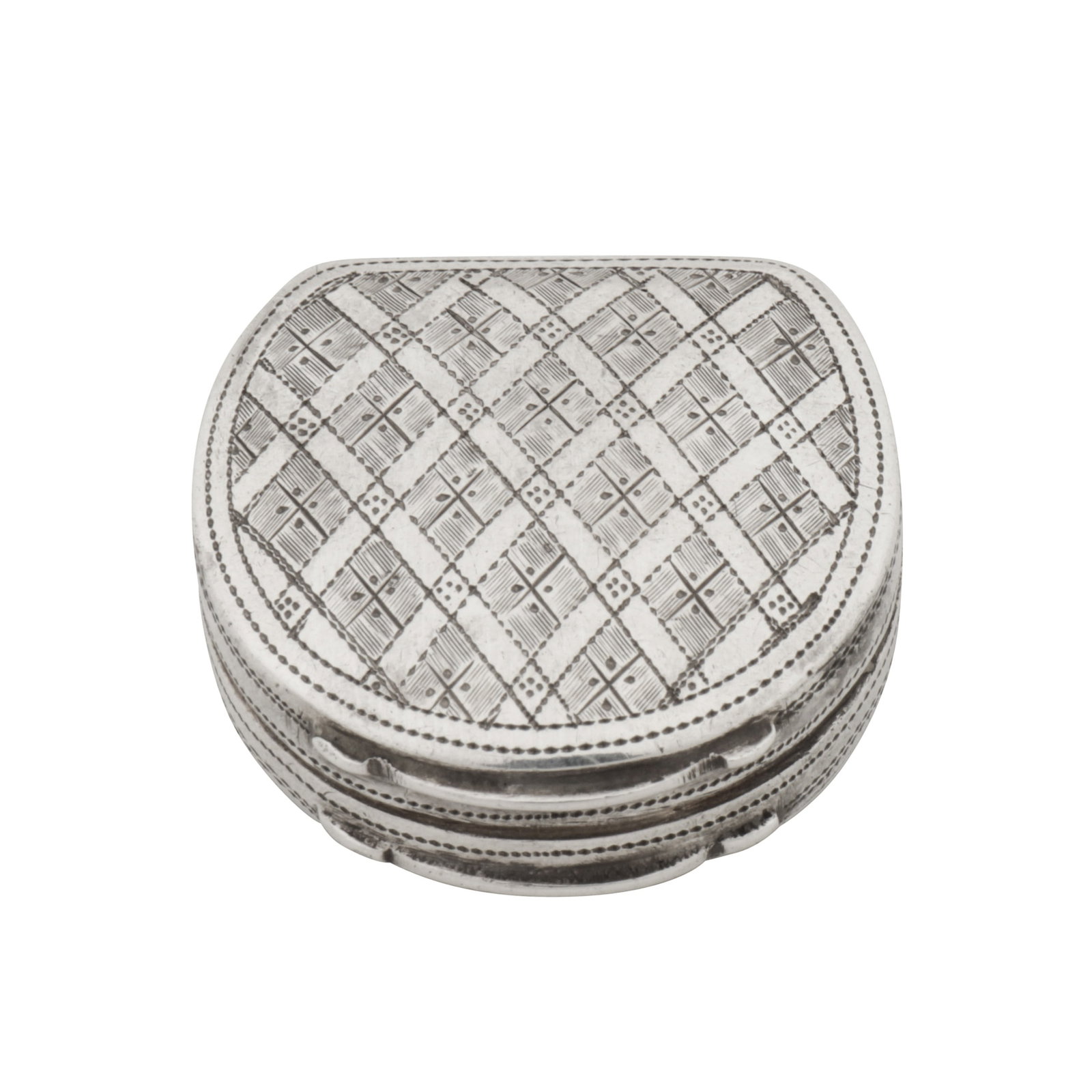 Birmingham 1812 by Cocks and Bettridge A George III sterling silver vinaigrette (1 of 4)