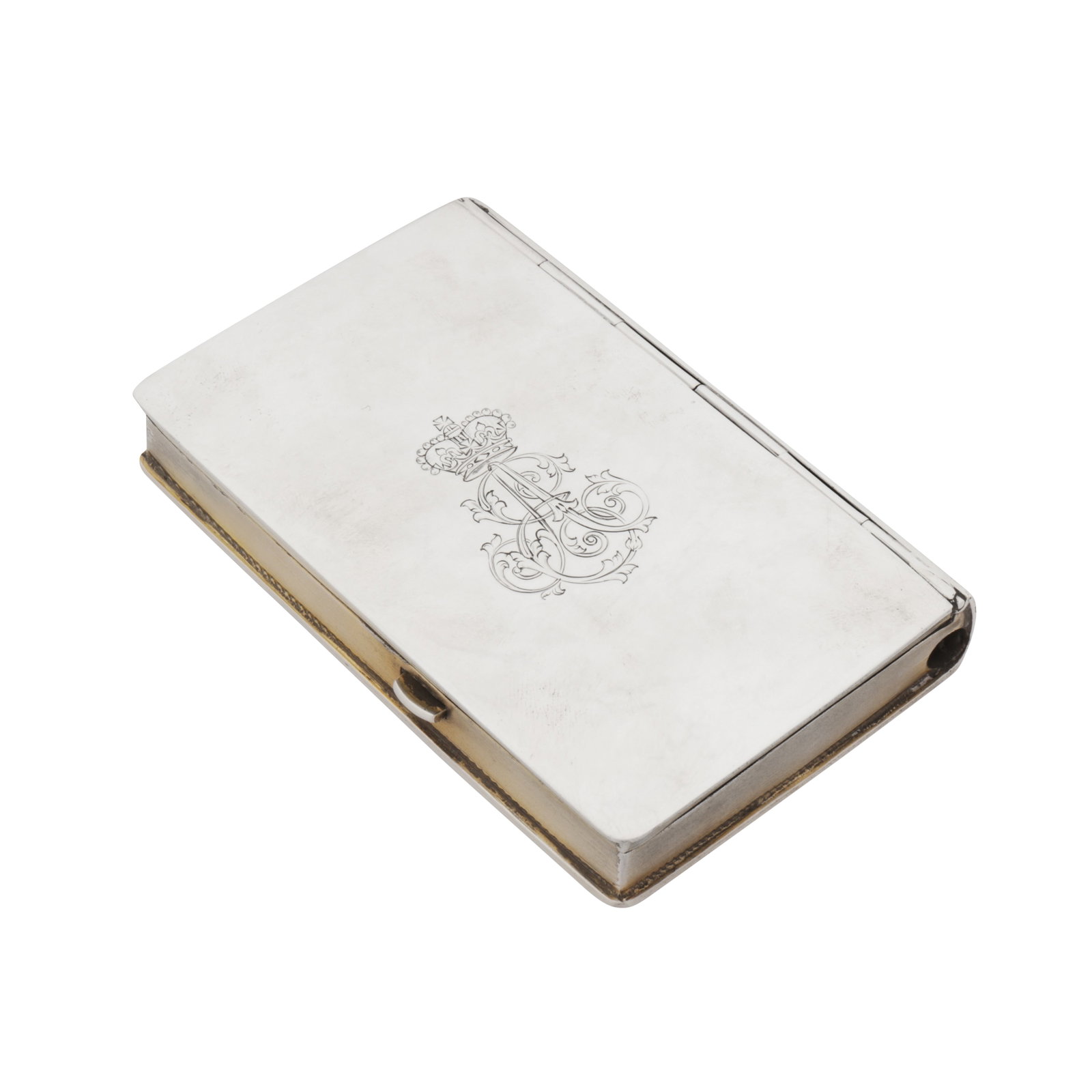 Birmingham 1880 by George Unite A Victorian sterling silver combination vesta and cigarette case (1 of 5)