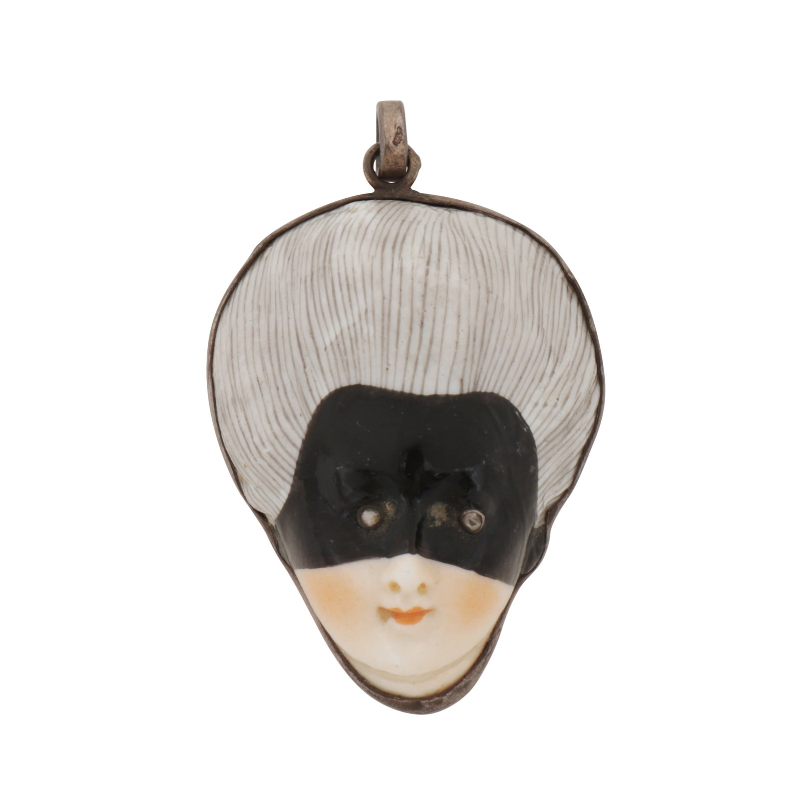 Paris circa 1840 An early to mid-19th century French silver mounted porcelain snuff box (1 of 6)