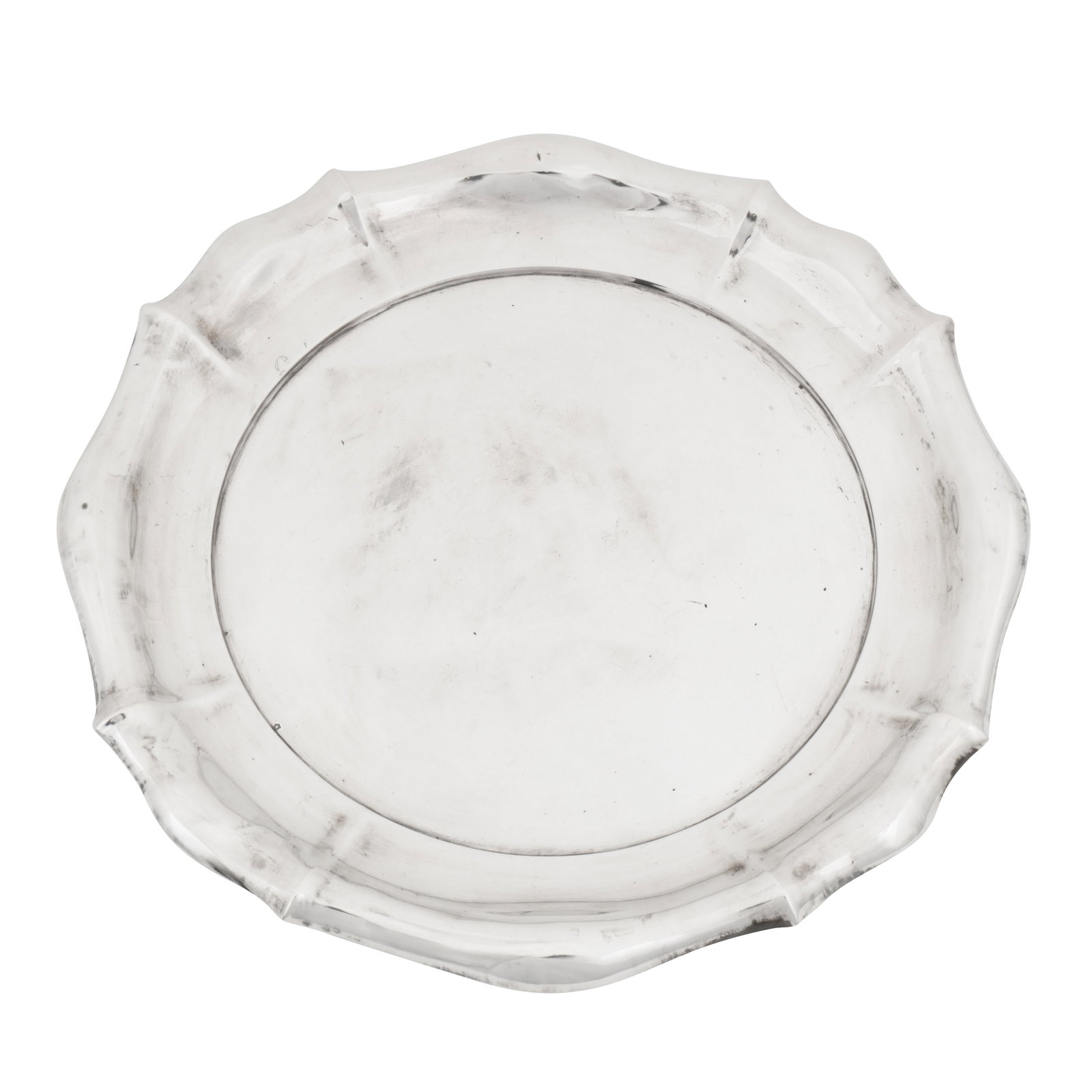Budapest circa 1920 An early 20th century Hungarian 800 standard silver tray (1 of 3)