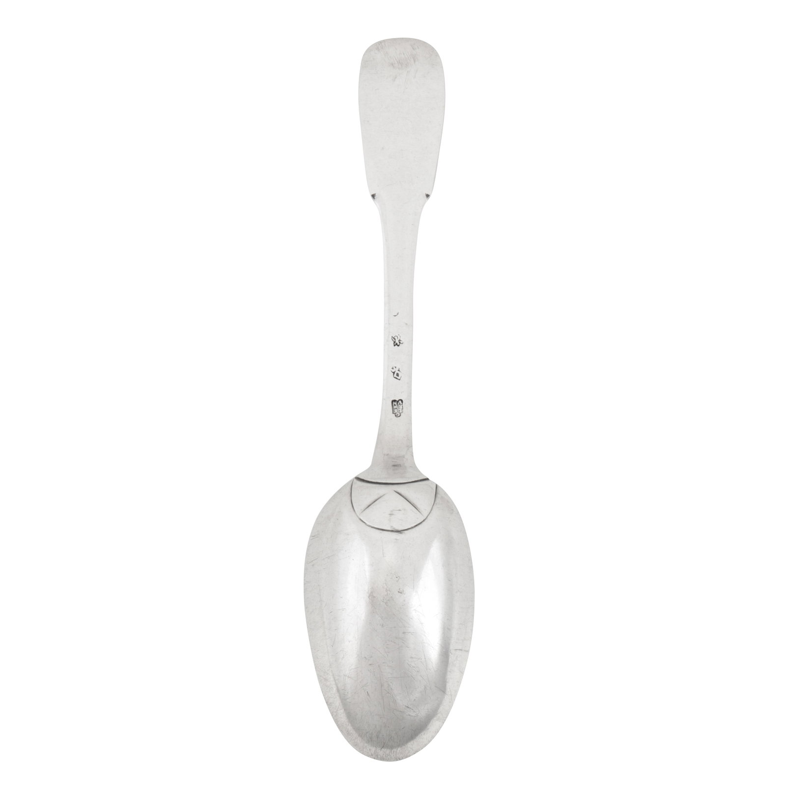 Valetta circa 1780 by Gioacchino Lebrun A late 18th century Maltese silver tablespoon: Valetta circa 1780 by Gioacchino Lebrun A late 18th century Maltese silver tablespoon De Rohan period. French Fiddle pattern, virginal. Marked with maker’s mark G over LE over BN over VN ((Farrugia 