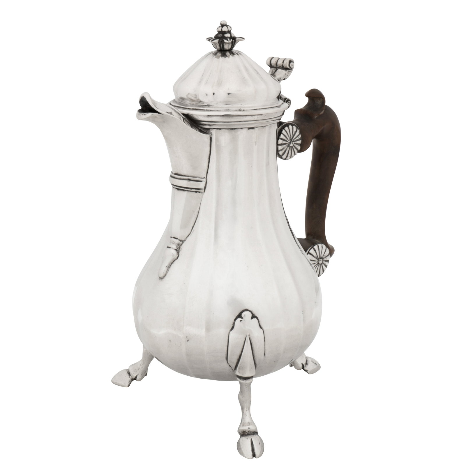 Maltese circa 1760 A mid-18th century silver coffee pot (1 of 14)