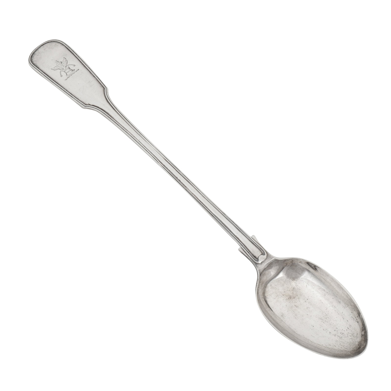 Sheffield 1868 by Henry Wilkinson and Co A Victorian provincial sterling silver basting spoon (1 of 2)