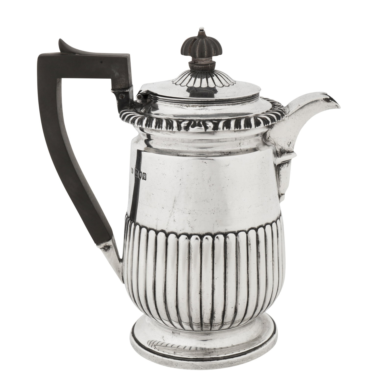 London 1911 by Harrods Stores Ltd A George V sterling silver hot water pot (1 of 7)