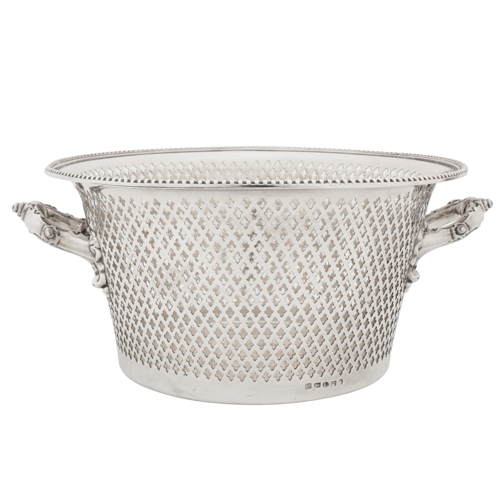 Sheffield 1854 by Henry Wilkinson and Sons A Victorian sterling silver bread basket (1 of 5)