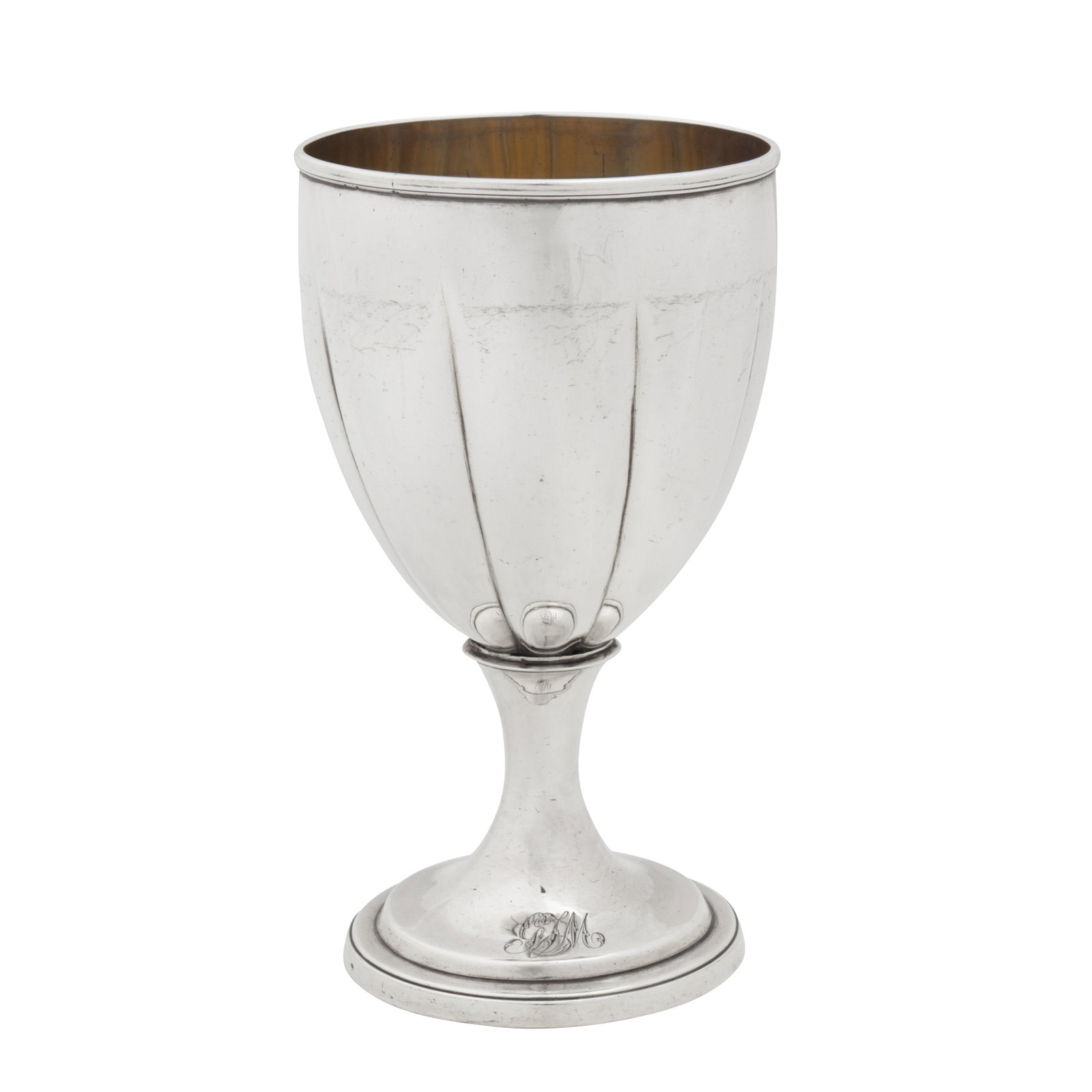 London 1799 by James Mince A George III sterling silver wine goblet (1 of 4)