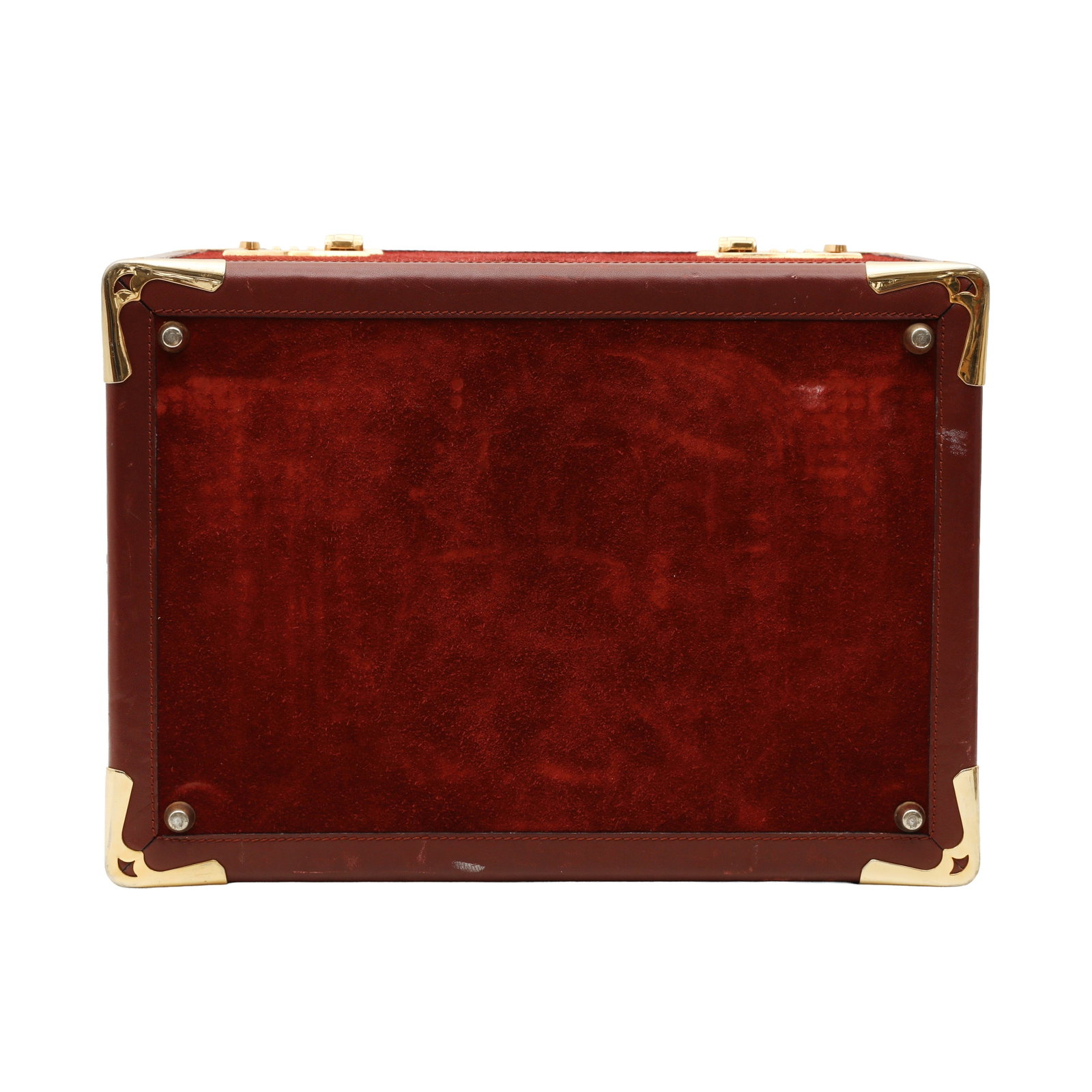 Must de Cartier Burgundy Vanity Train Case - 7