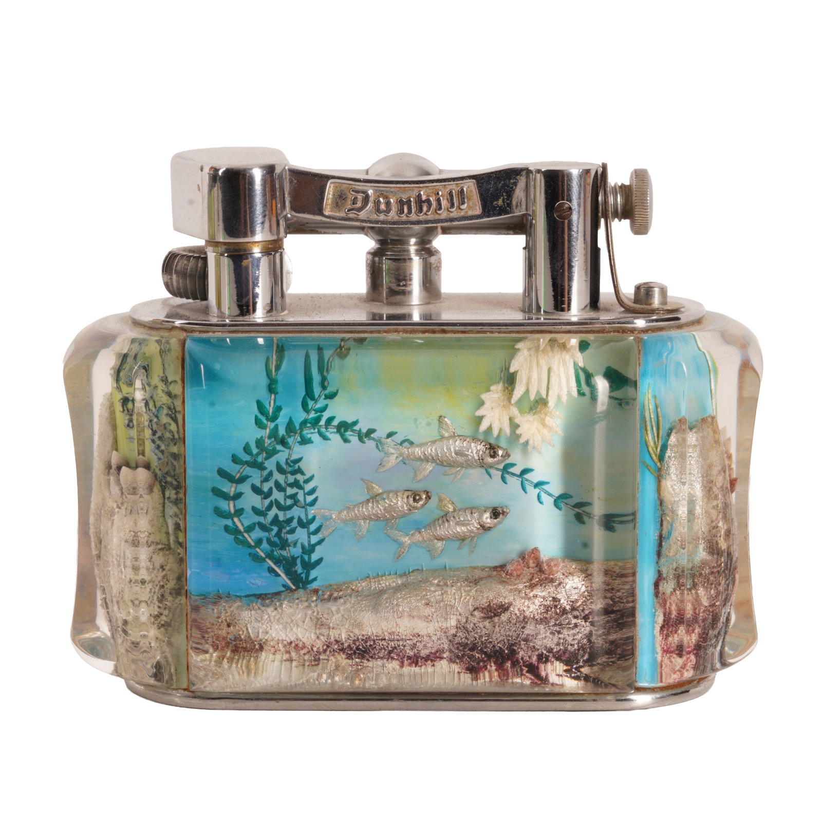 Alfred Dunhill (British 1872-1959) Half Giant Aquarium Lighter (1 of 3)