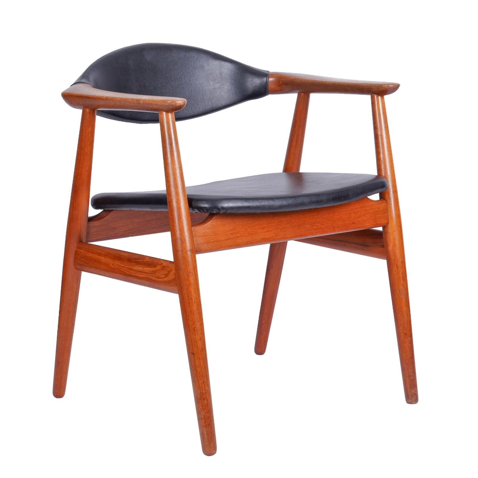Erik Kirkegaard for Glostrup, Denmarks Model 52 Chair (1 of 2)