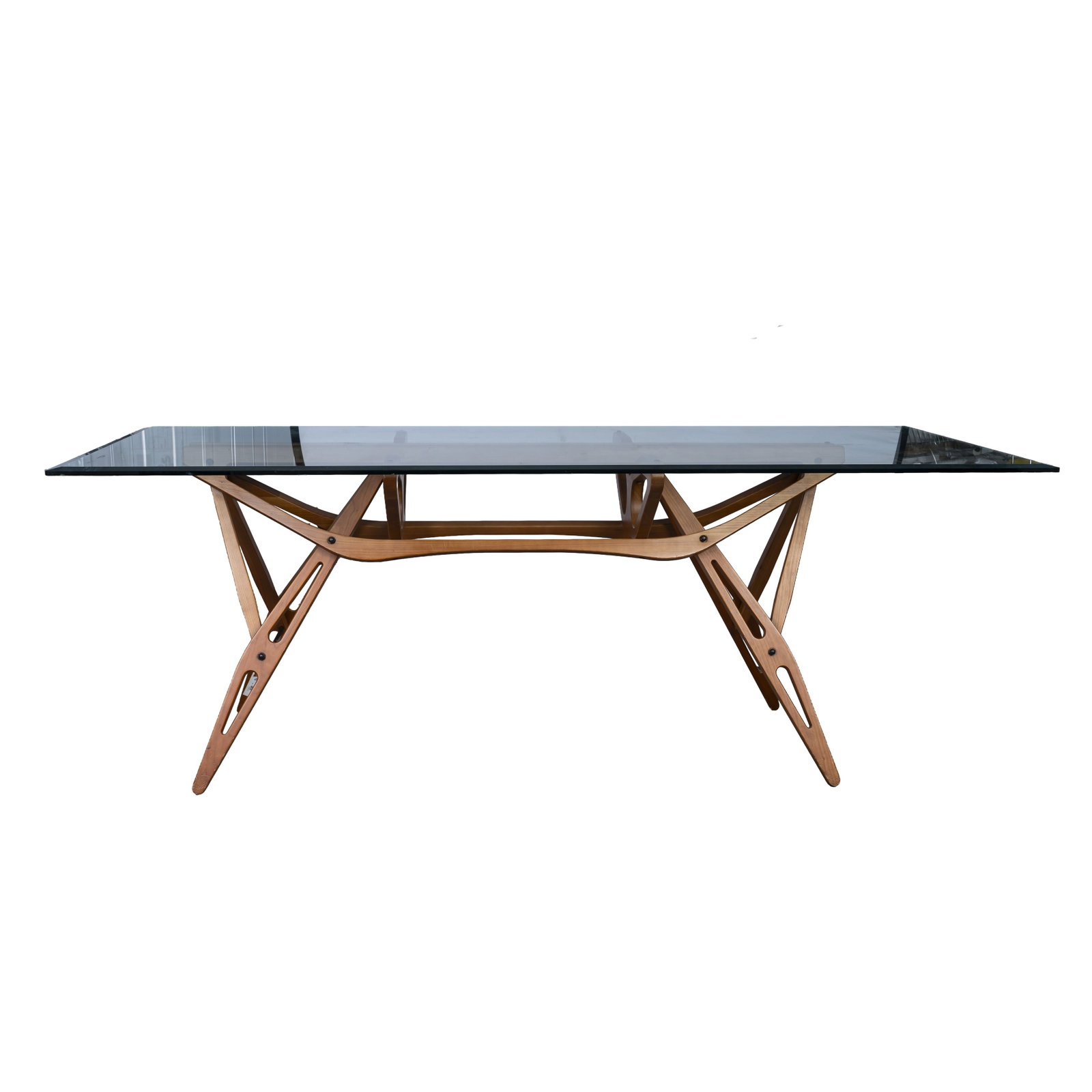 Carlo Mollino (Italian, 1905-1973) for Zanotta 'Reale' dining table (1 of 2)
