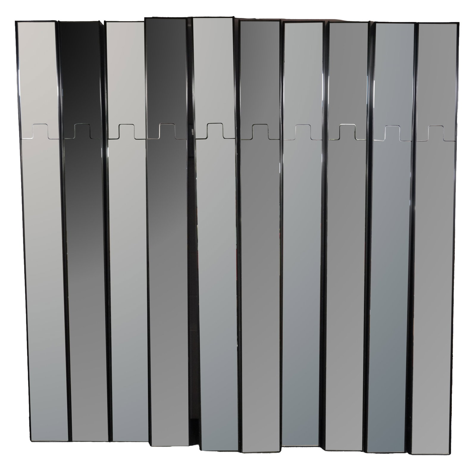 Luciano Bertoncini (Italian, b.1939) for Elco A modular 'Gronda' mirror coat rack (1 of 1)