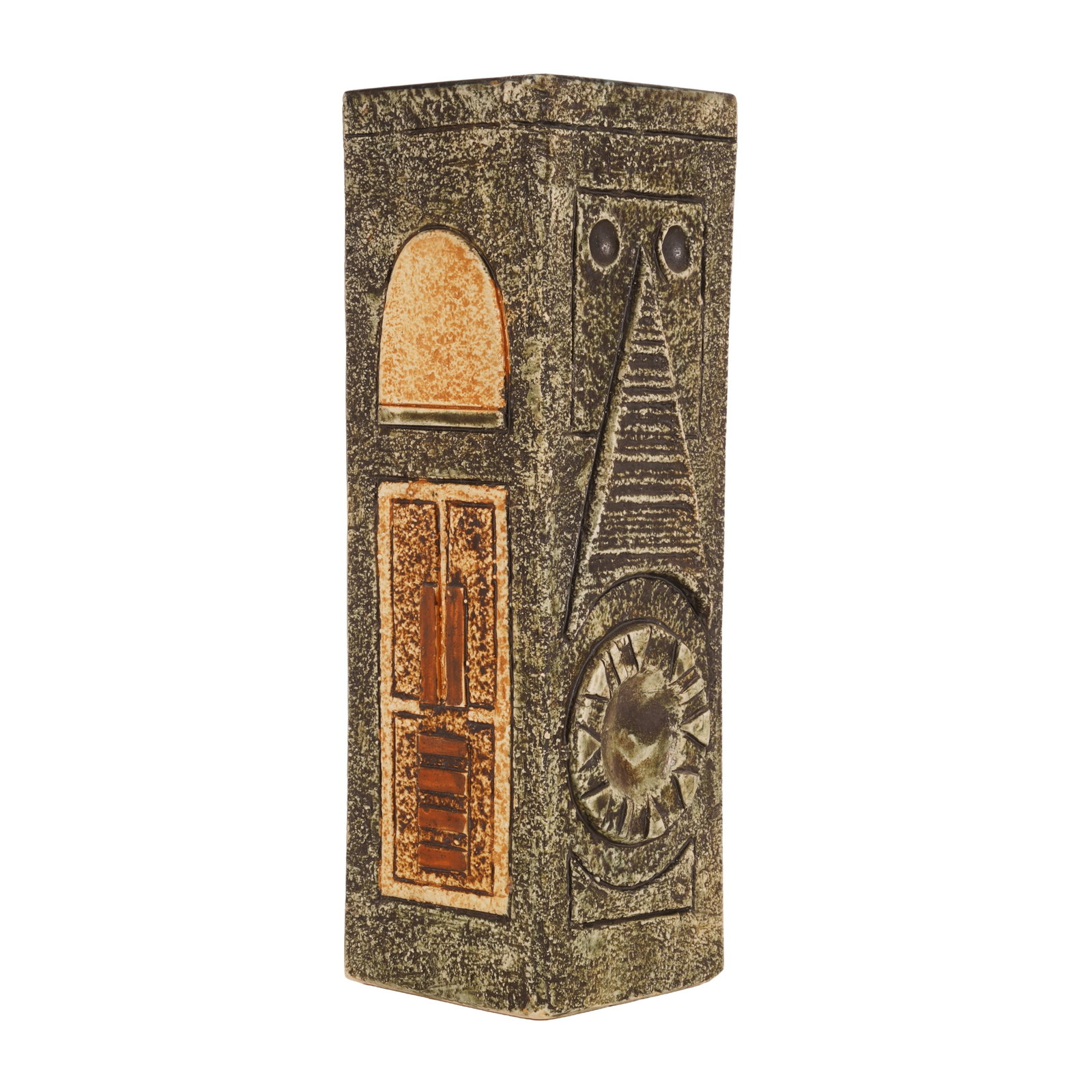Troika, England Slab built vase (1 of 4)